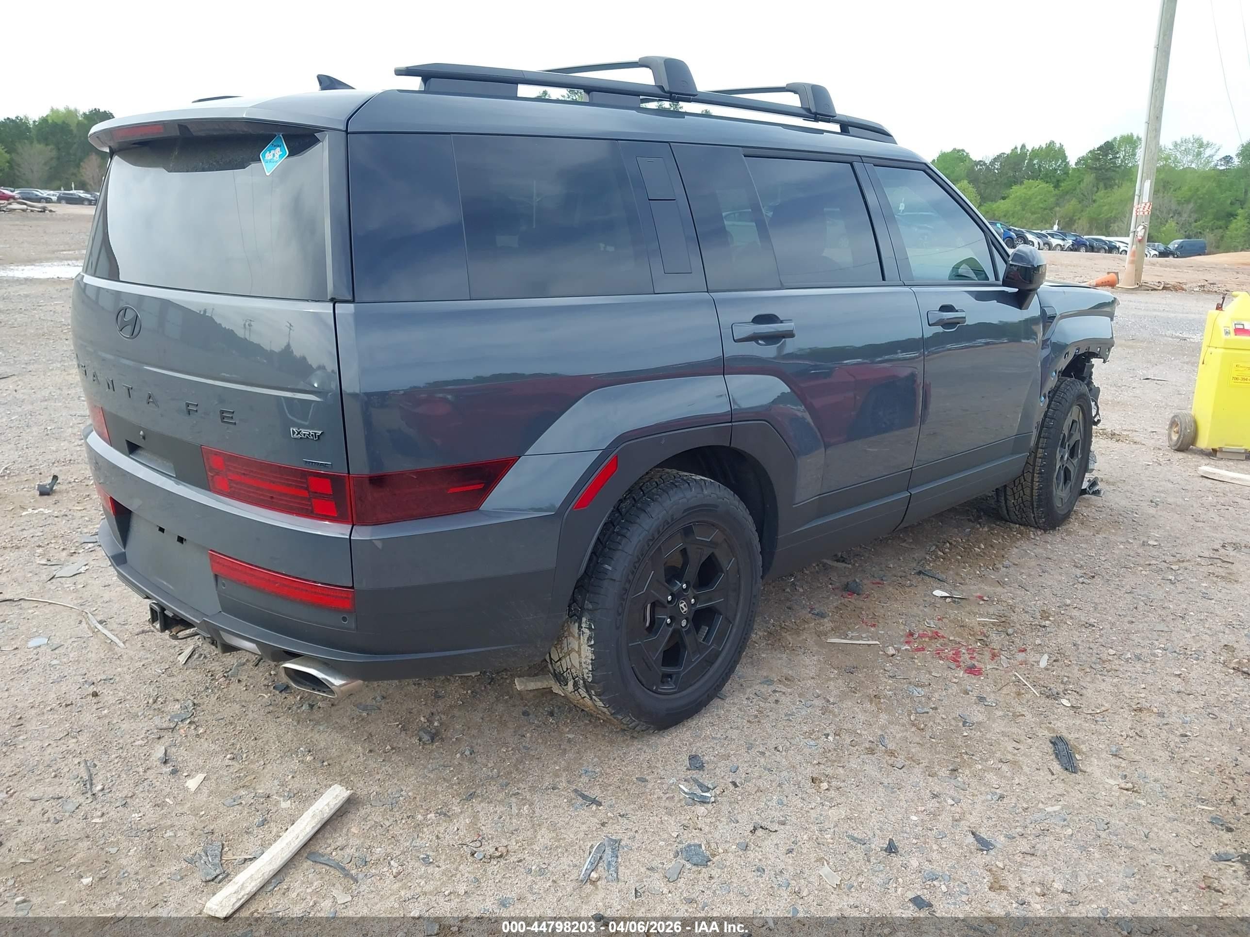 2025 Hyundai Santa Fe Xrt Серый vin: 5NMP3DGLXSH126852