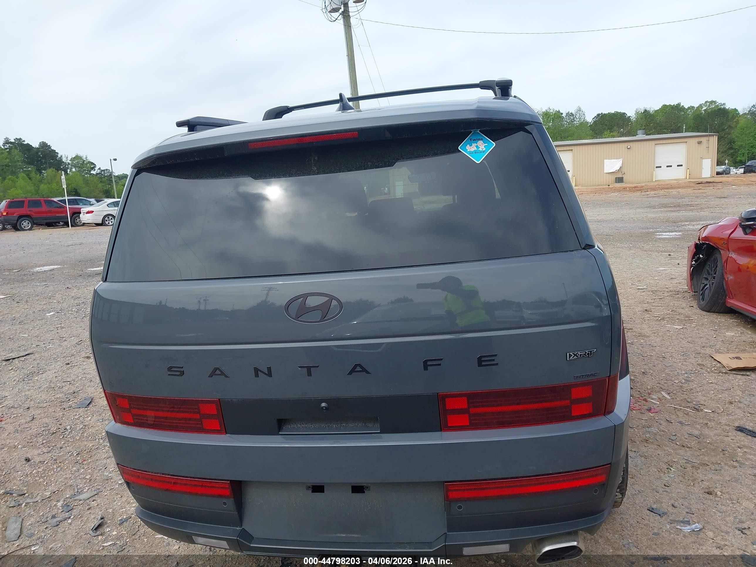 2025 Hyundai Santa Fe Xrt Серый vin: 5NMP3DGLXSH126852