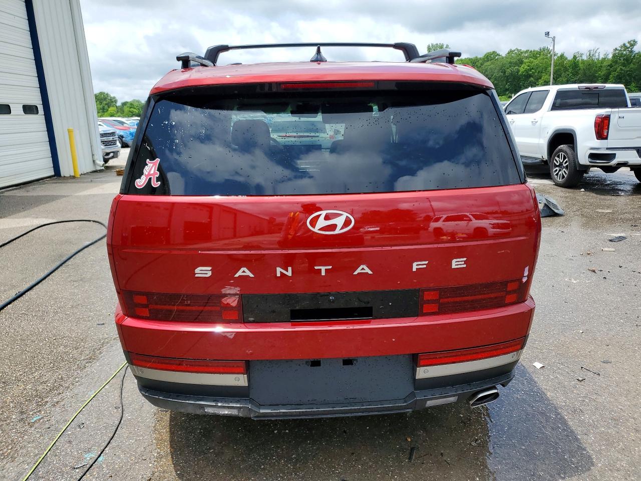 2026 Hyundai Santa Fe Limited Red vin: 5NMP44GL0TH185763