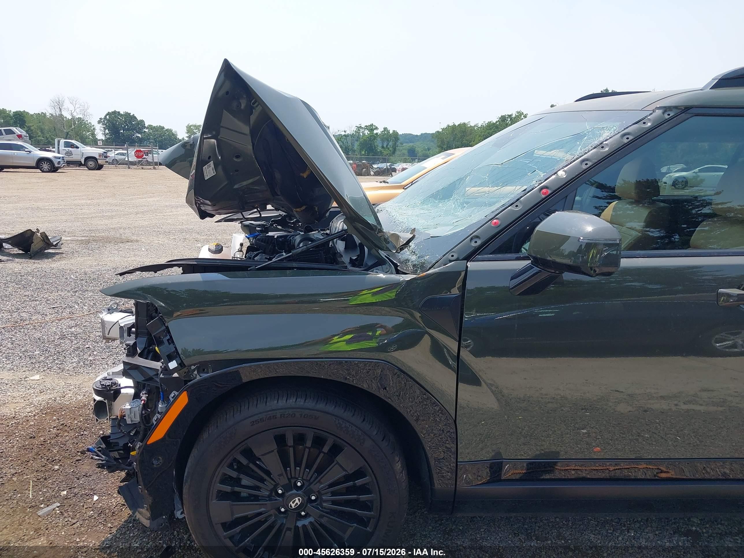 2026 Hyundai Santa Fe Hybrid Calligraphy Green vin: 5NMP54G19TH090016