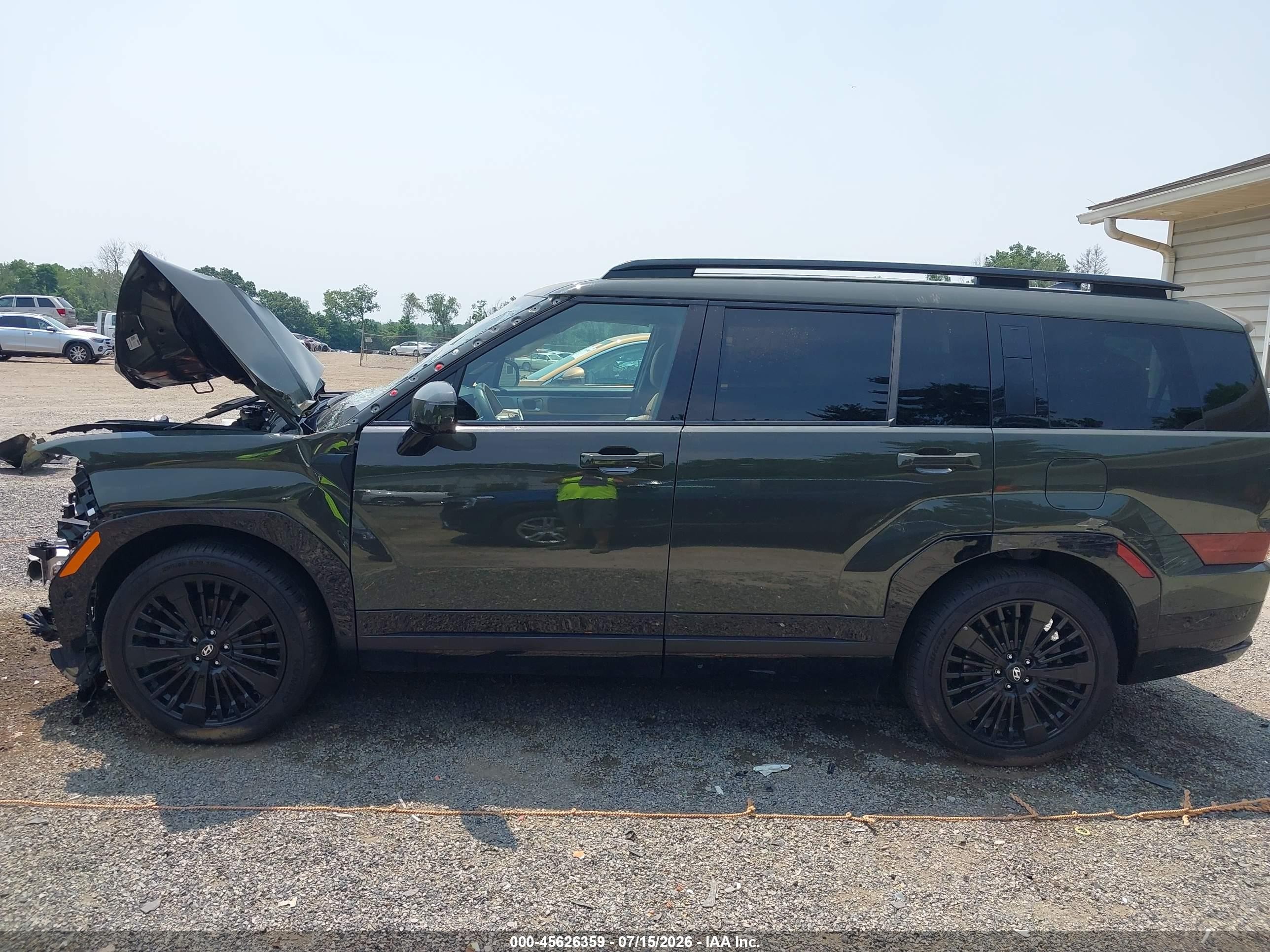 2026 Hyundai Santa Fe Hybrid Calligraphy Green vin: 5NMP54G19TH090016