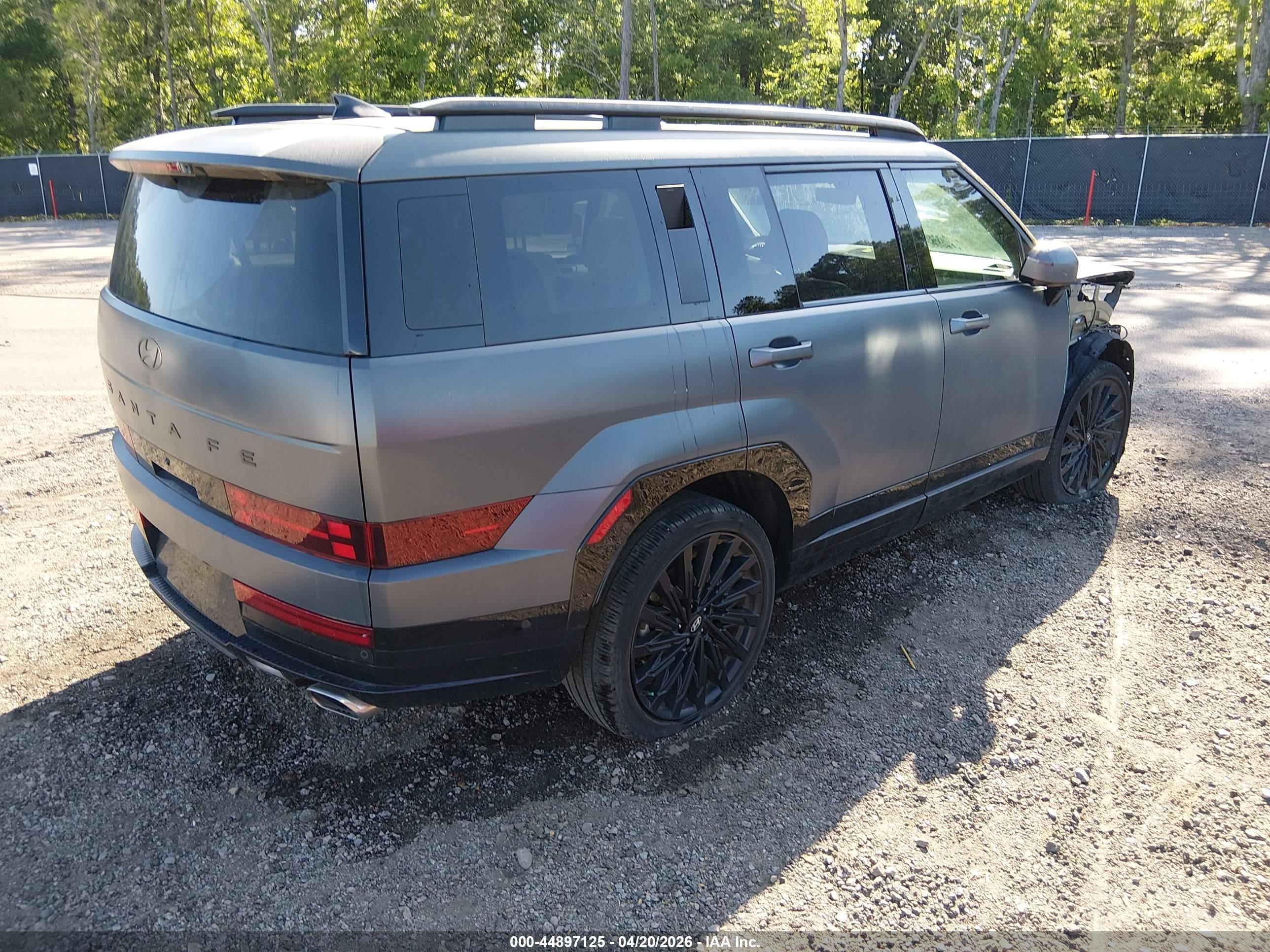 2024 Hyundai Santa Fe Calligraphy Серый vin: 5NMP54GL3RH066238