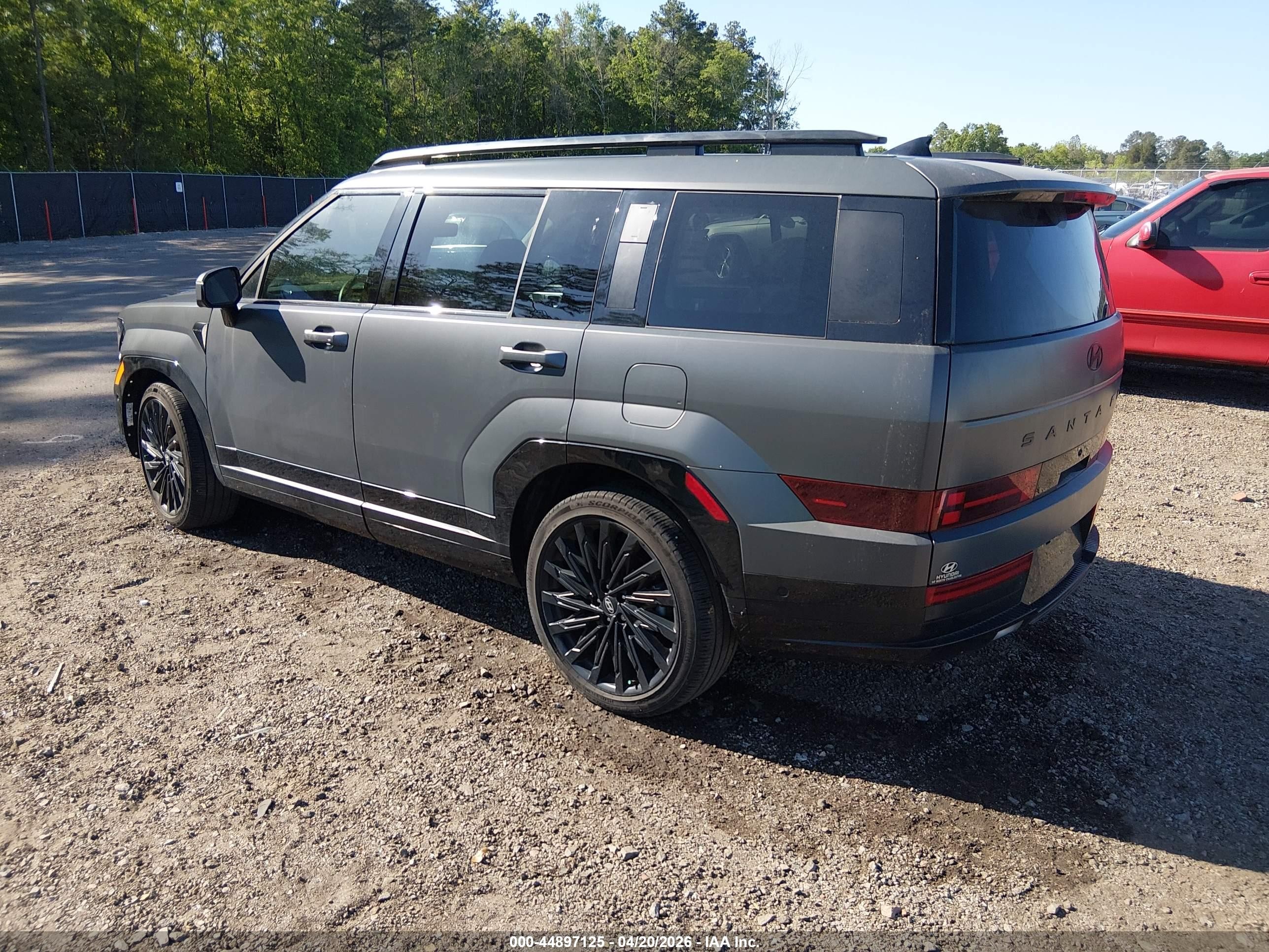 2024 Hyundai Santa Fe Calligraphy Серый vin: 5NMP54GL3RH066238