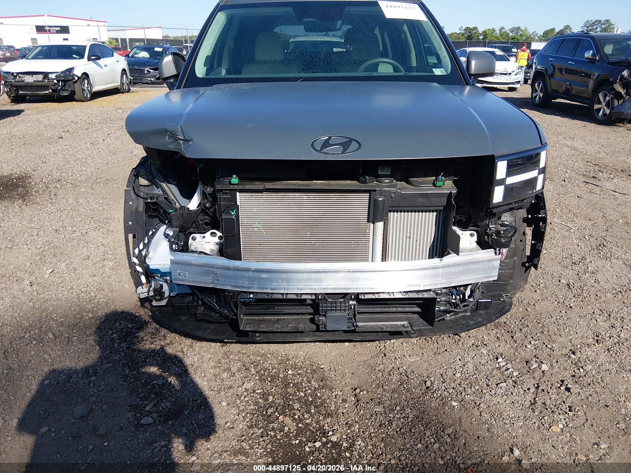 2024 Hyundai Santa Fe Calligraphy Серый vin: 5NMP54GL3RH066238