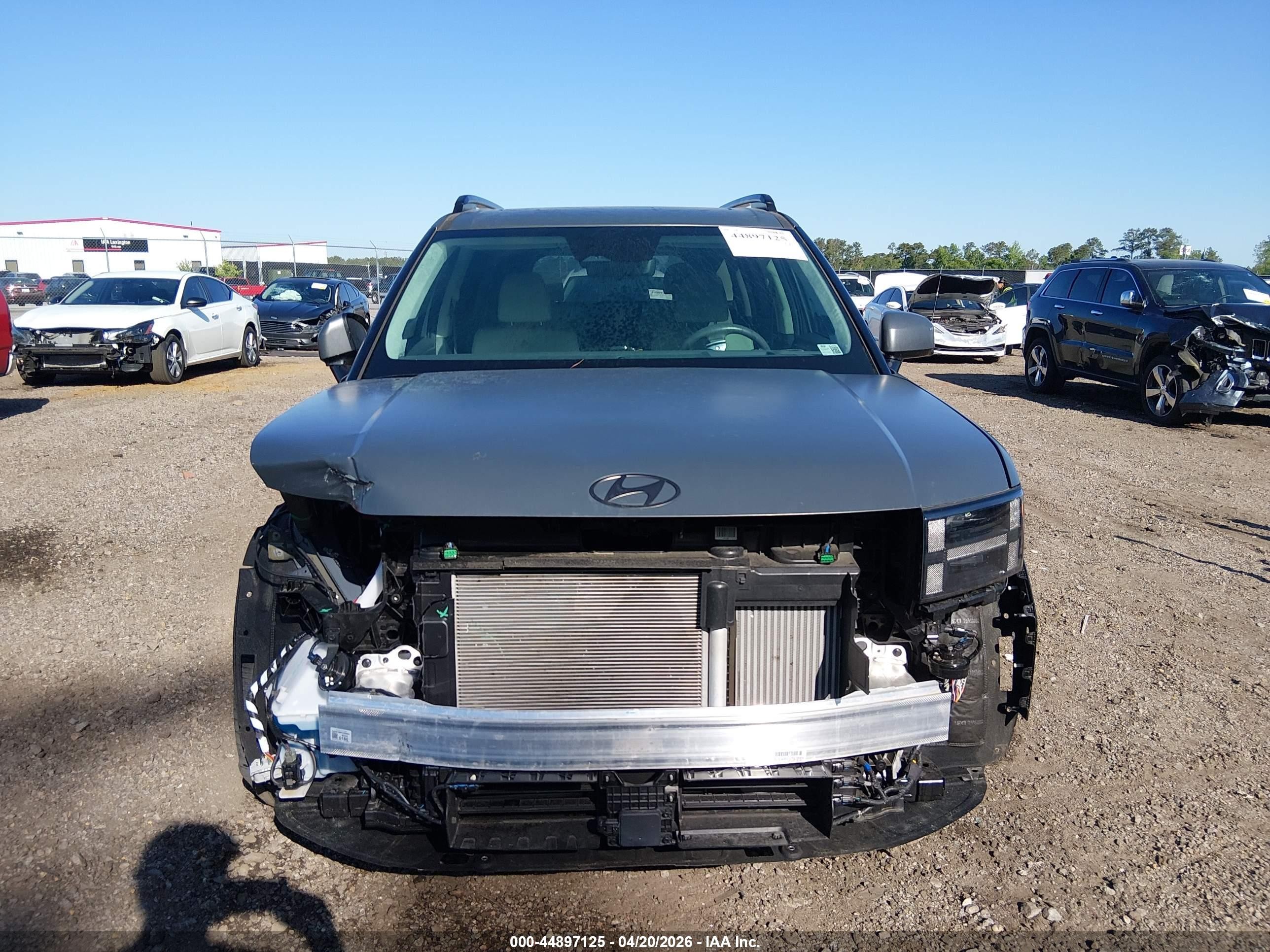 2024 Hyundai Santa Fe Calligraphy Серый vin: 5NMP54GL3RH066238