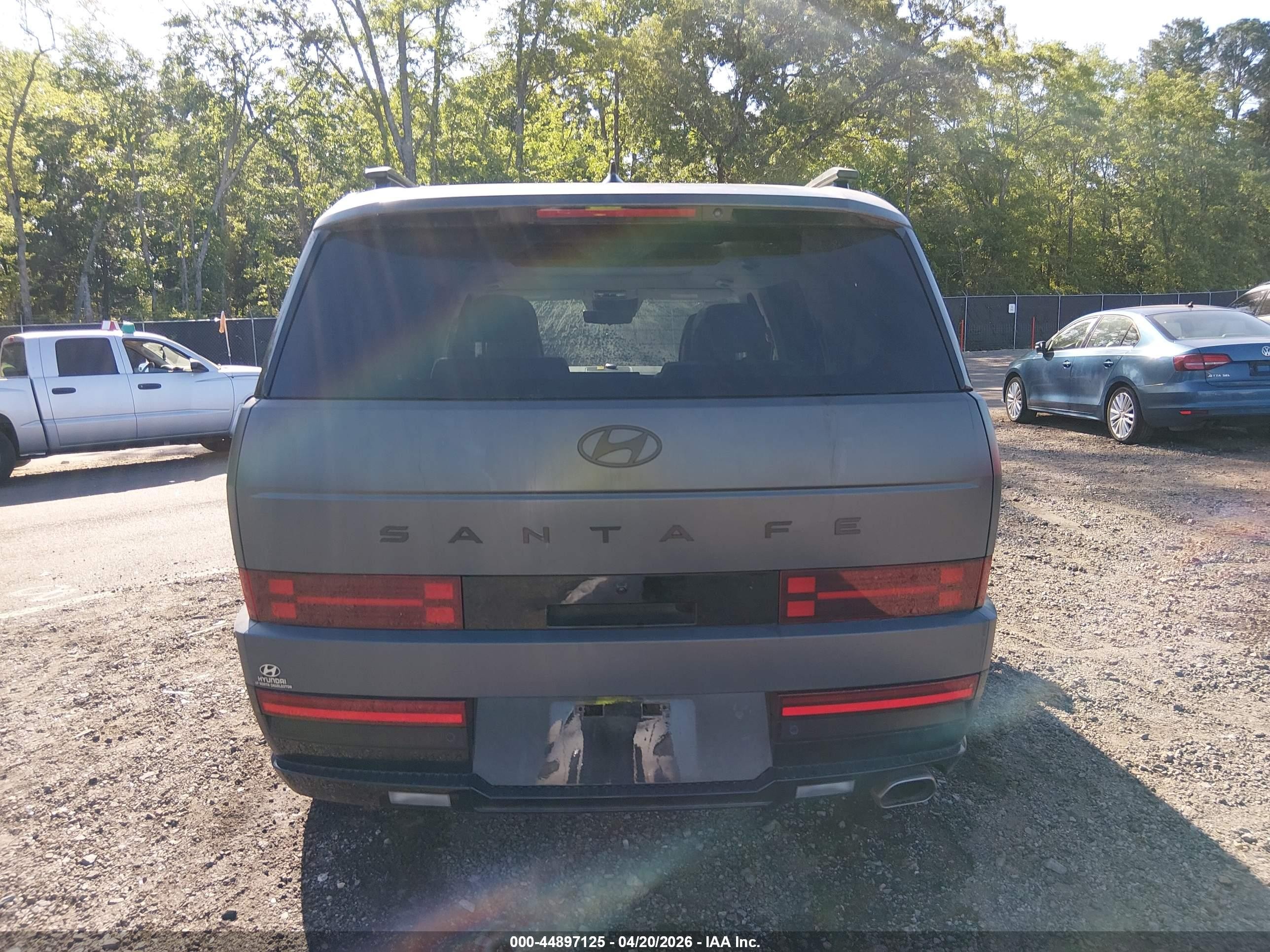 2024 Hyundai Santa Fe Calligraphy Серый vin: 5NMP54GL3RH066238