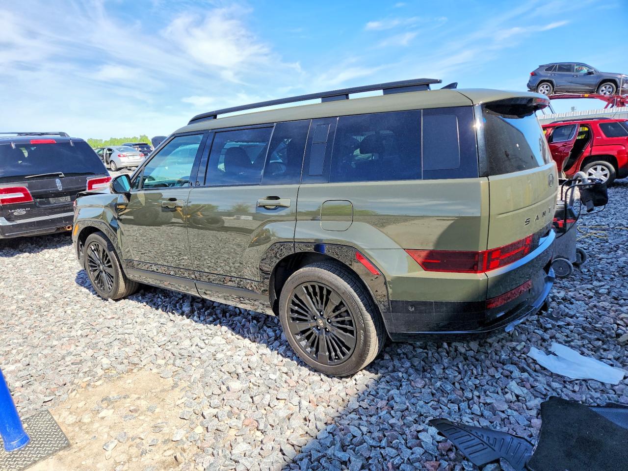 2025 Hyundai Santa Fe Calligraphy Green vin: 5NMP5DG10SH049000