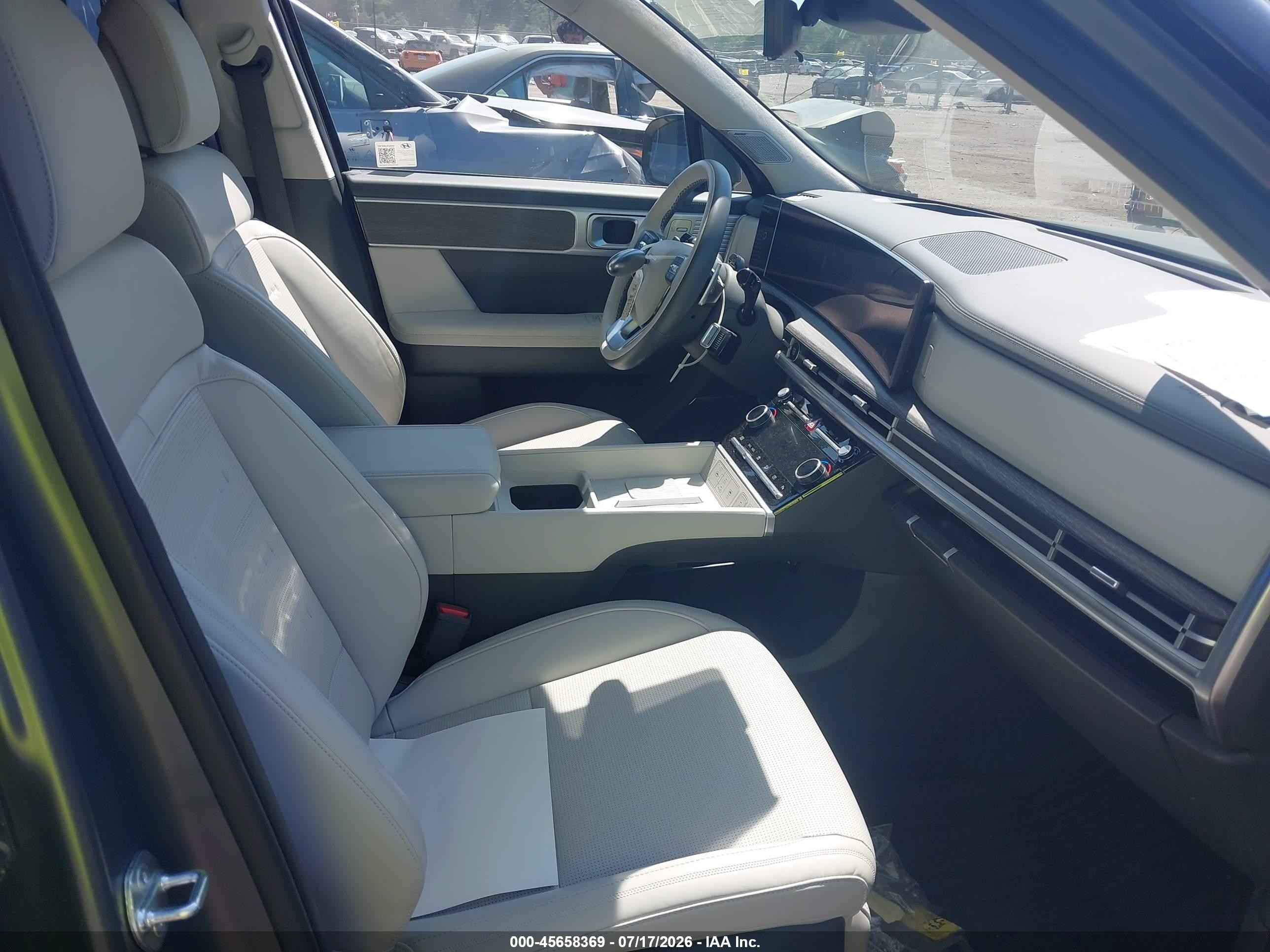 2025 Hyundai Santa Fe Hybrid Calligraphy Серый vin: 5NMP5DG13SH029968
