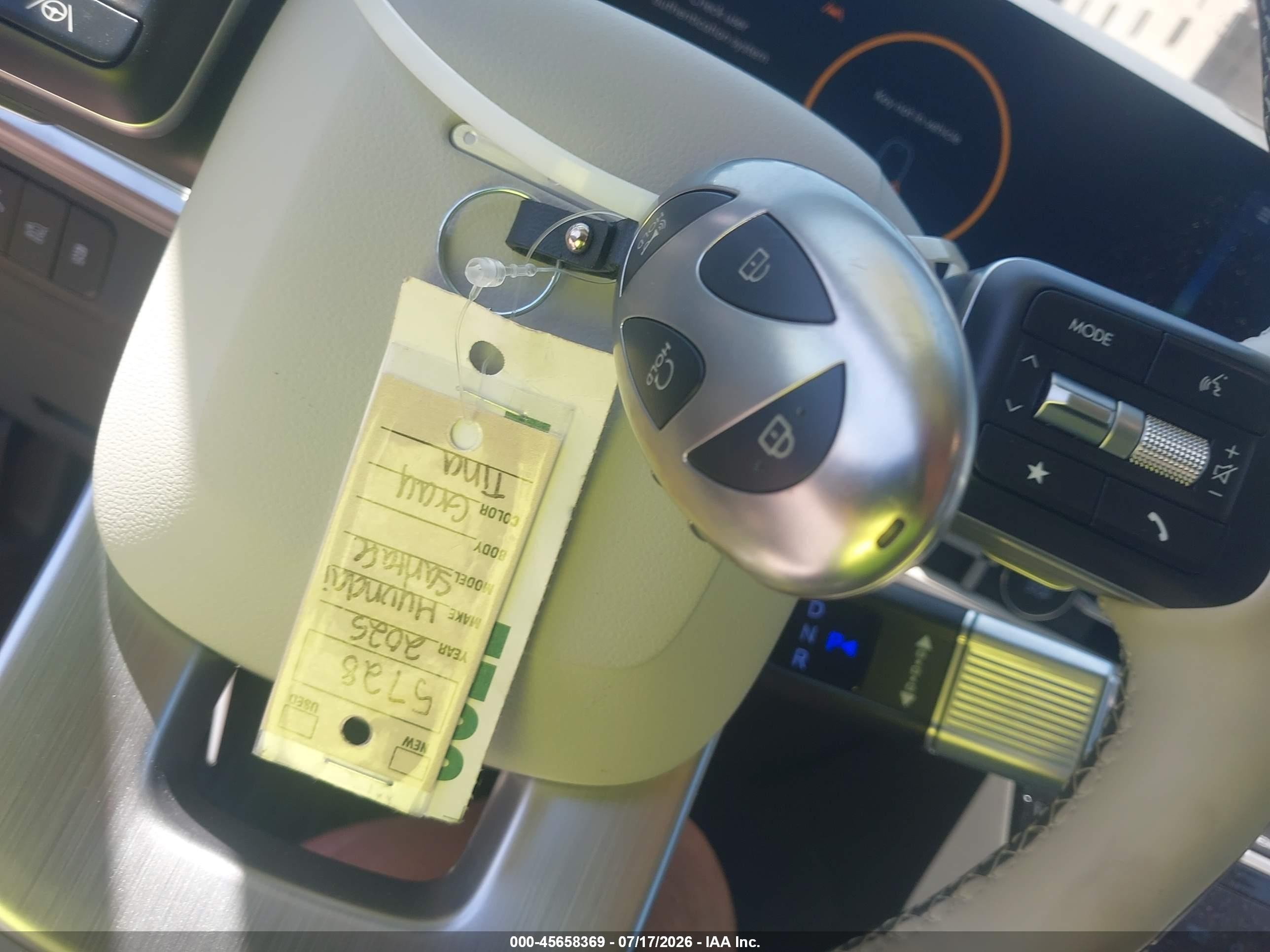 2025 Hyundai Santa Fe Hybrid Calligraphy Серый vin: 5NMP5DG13SH029968