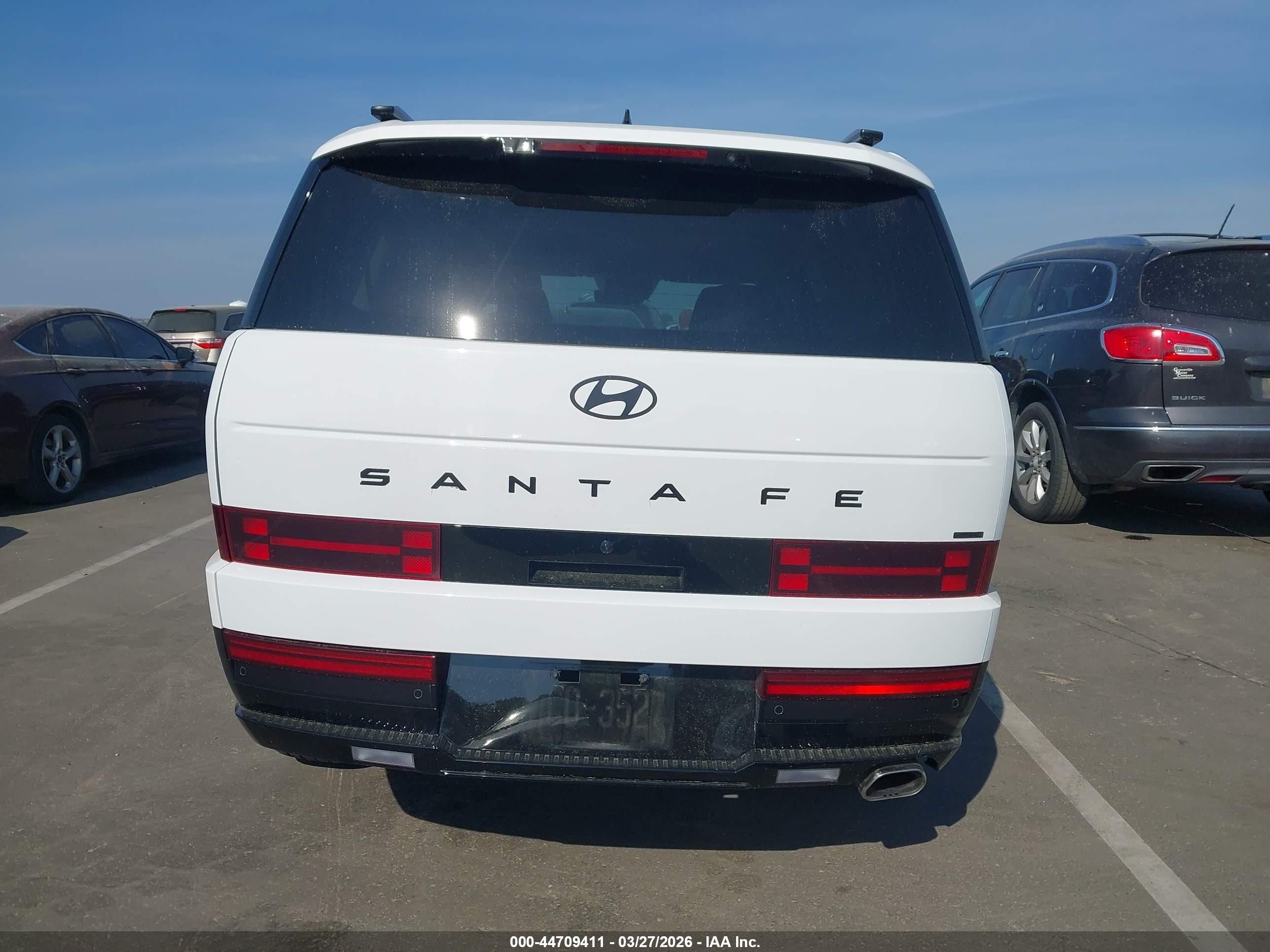 2024 Hyundai Santa Fe Calligraphy White vin: 5NMP5DGL3RH055692