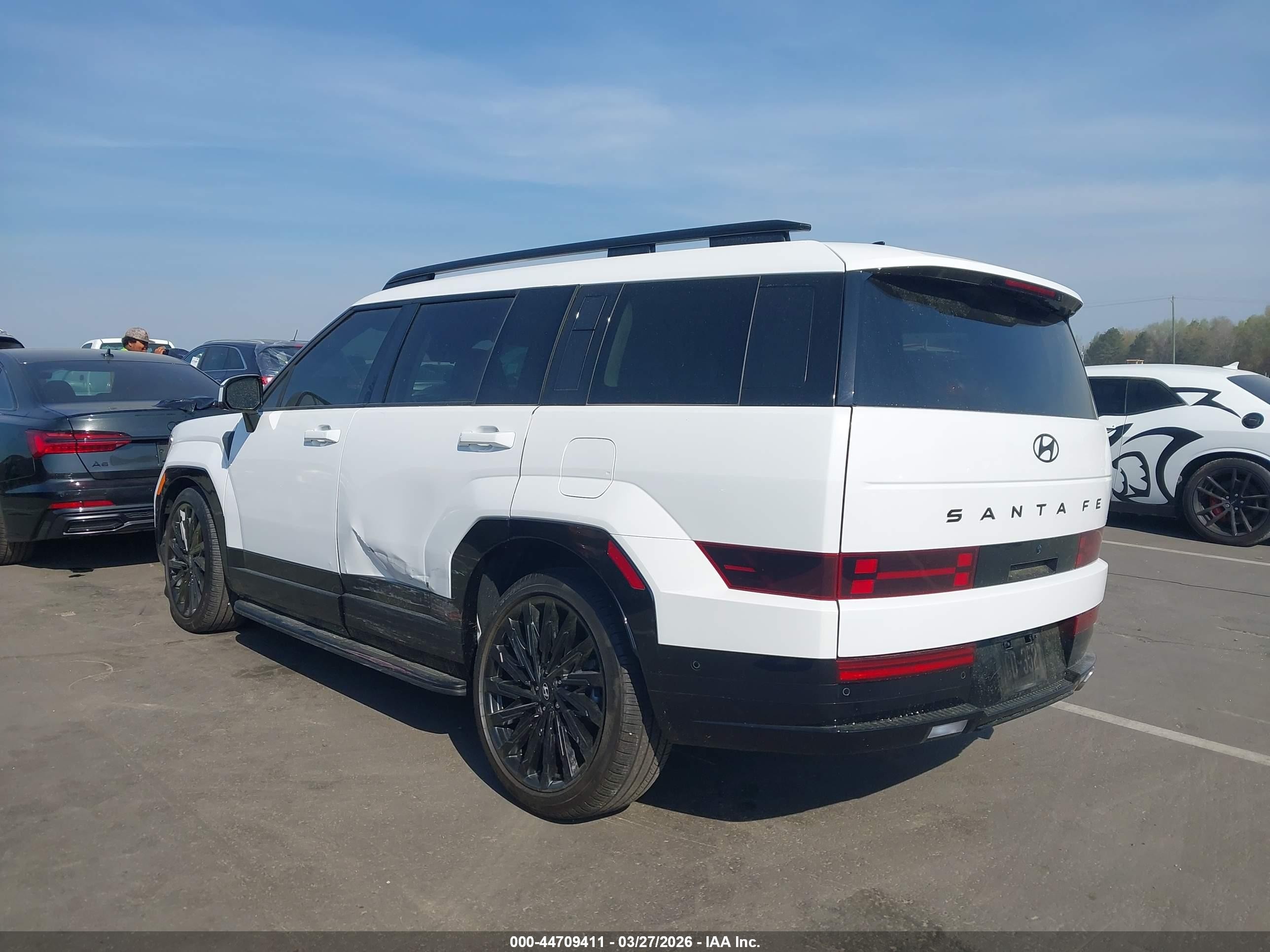 2024 Hyundai Santa Fe Calligraphy White vin: 5NMP5DGL3RH055692