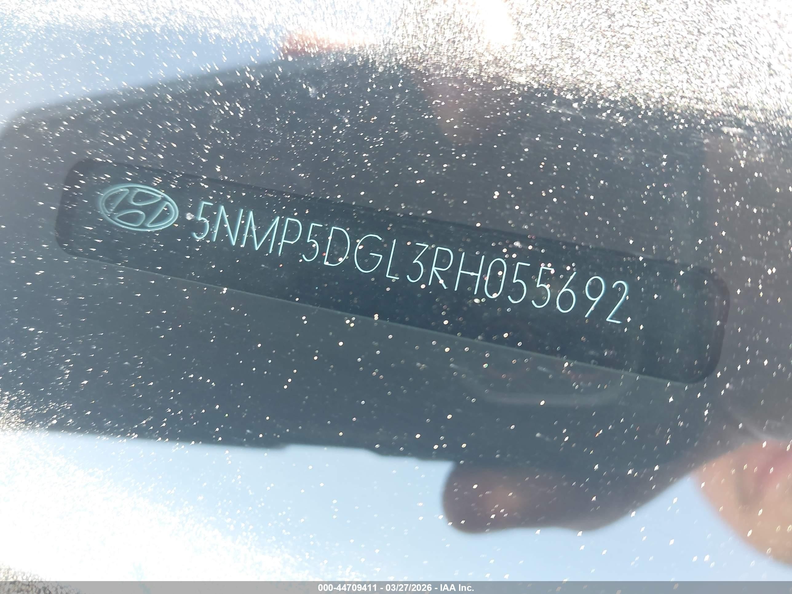 2024 Hyundai Santa Fe Calligraphy White vin: 5NMP5DGL3RH055692
