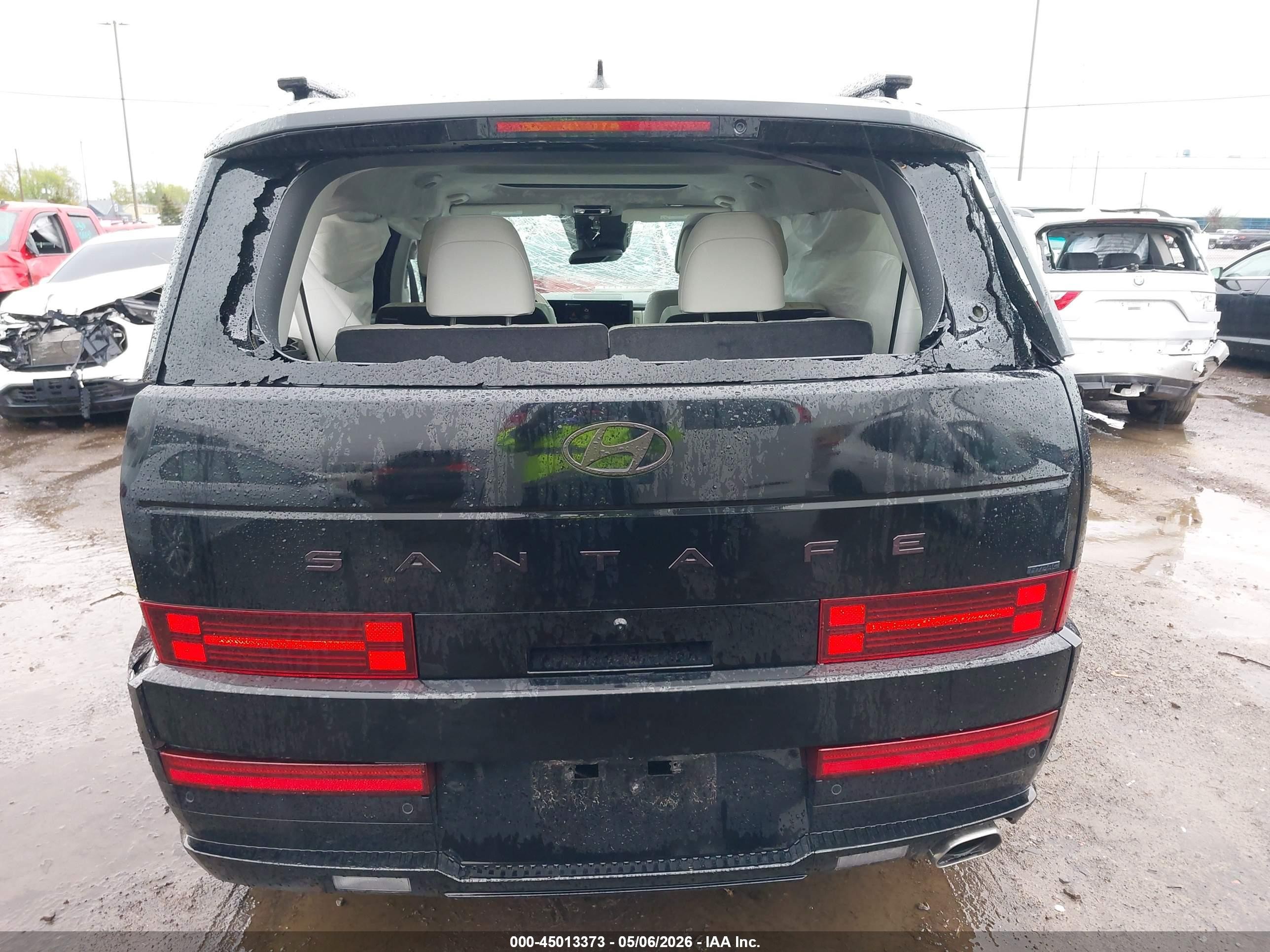 2026 Hyundai Santa Fe Calligraphy Black vin: 5NMP5DGL3TH159073