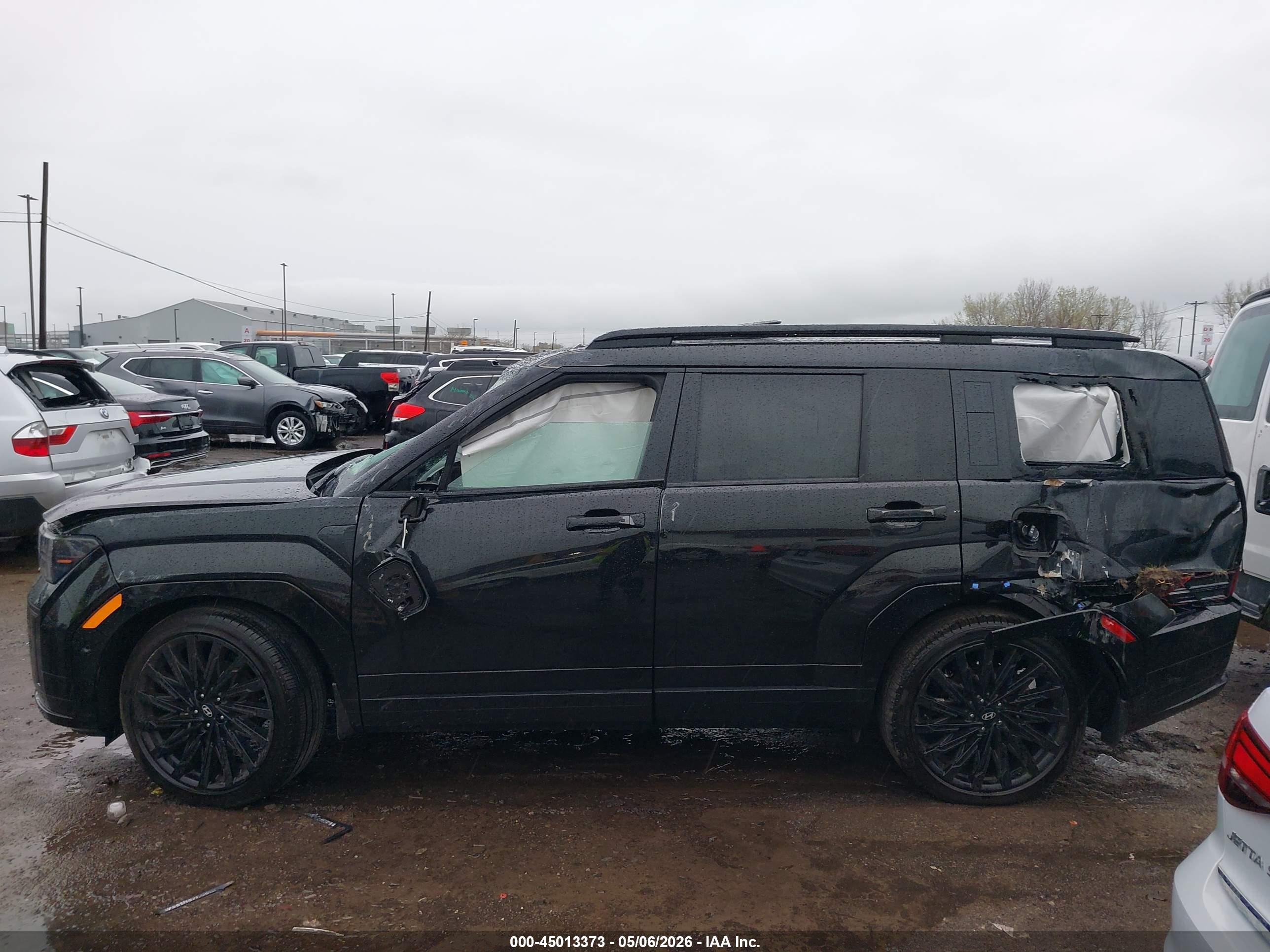 2026 Hyundai Santa Fe Calligraphy Black vin: 5NMP5DGL3TH159073