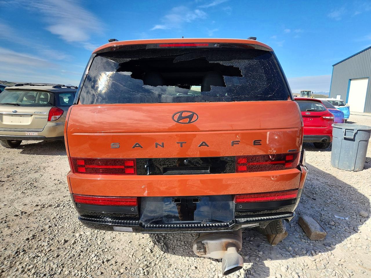 2024 Hyundai Santa Fe Calligraphy Оранжевый vin: 5NMP5DGL7RH055355