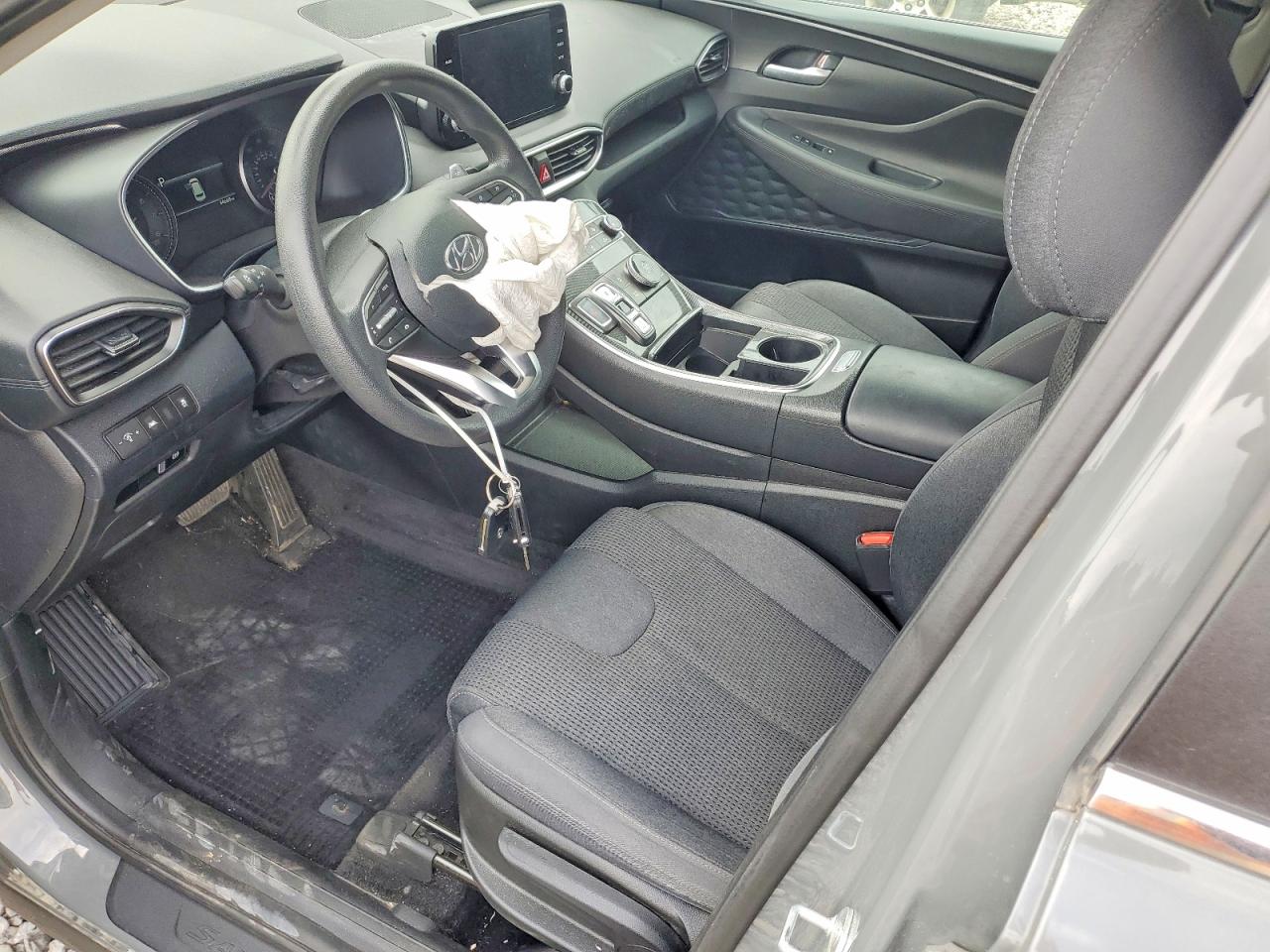 2022 Hyundai Santa Fe Se Gray vin: 5NMS14AJ1NH445083