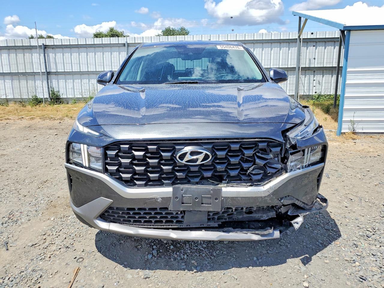 2023 Hyundai Santa Fe Se Серый vin: 5NMS14AJ6PH631849