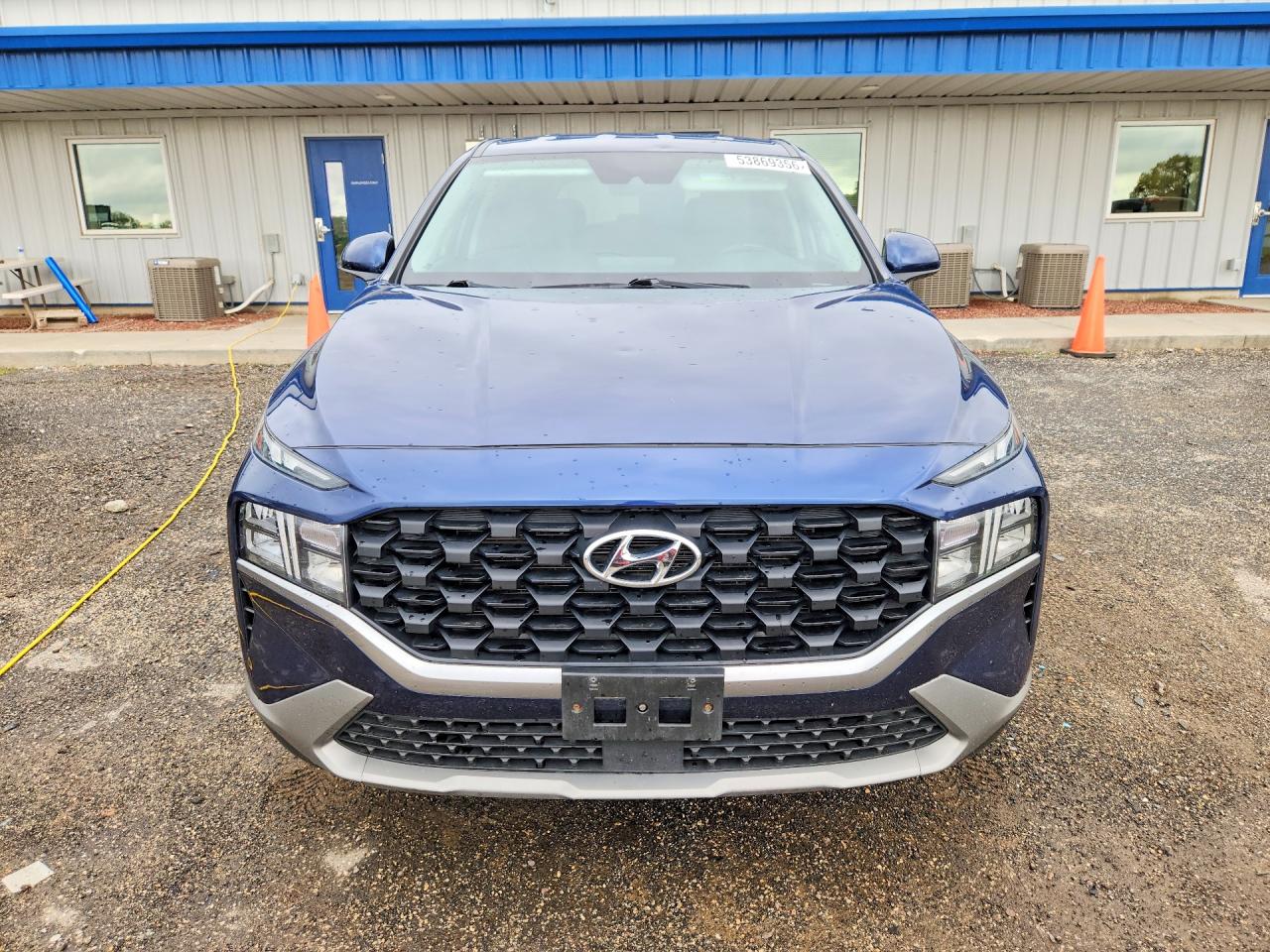 2021 Hyundai Santa Fe Se Синий vin: 5NMS1DAJ5MH350055