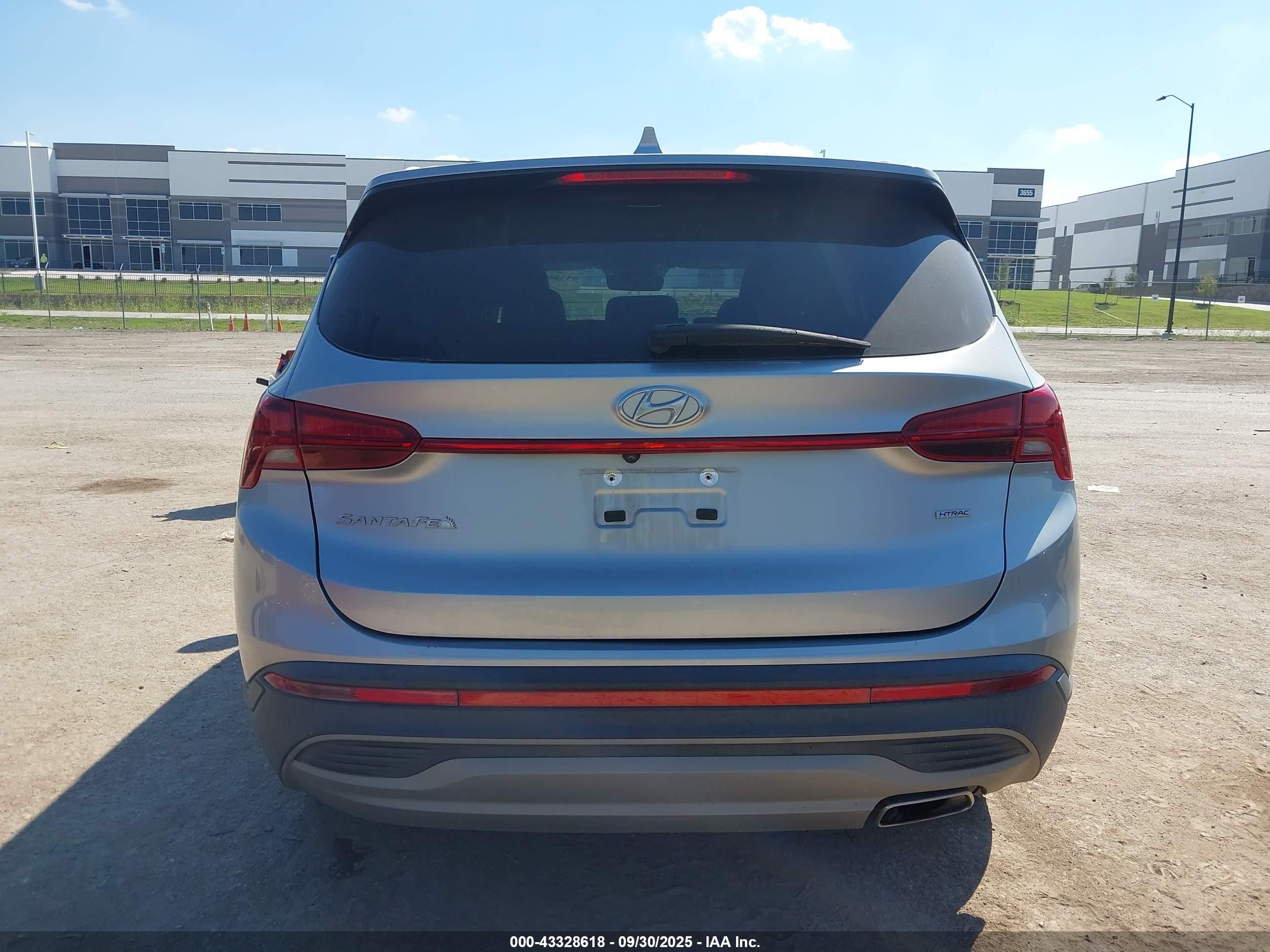 2021 Hyundai Santa Fe Se Silver vin: 5NMS1DAJ6MH350095
