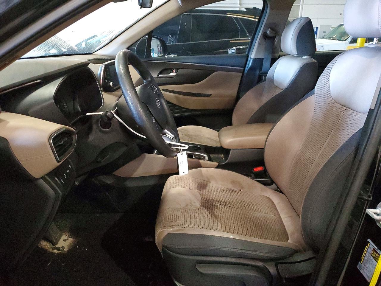 2019 Hyundai Santa Fe Se 2.4l Черный vin: 5NMS23AD3KH083366