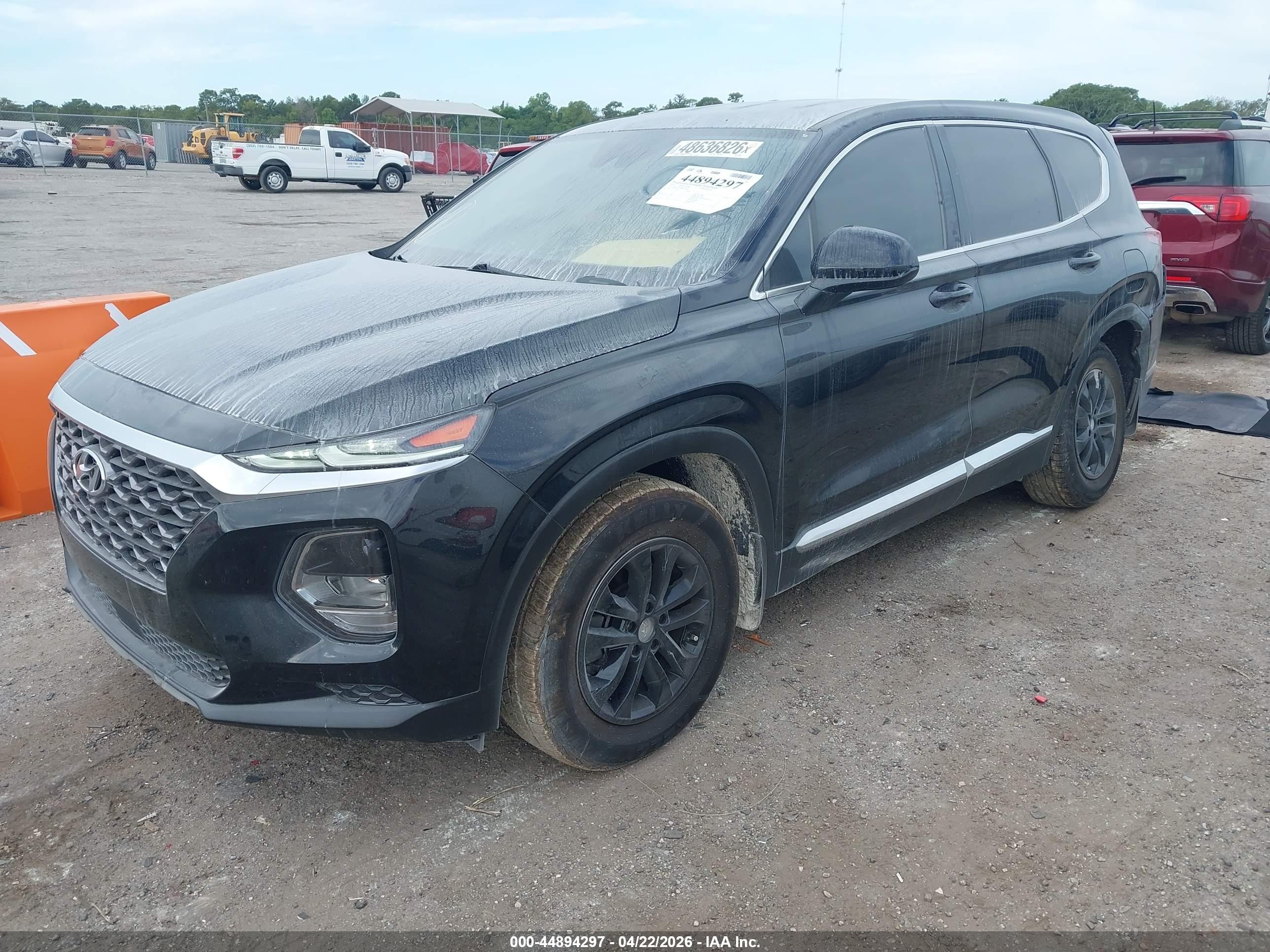 2020 Hyundai Santa Fe Se Gray vin: 5NMS23AD5LH239635