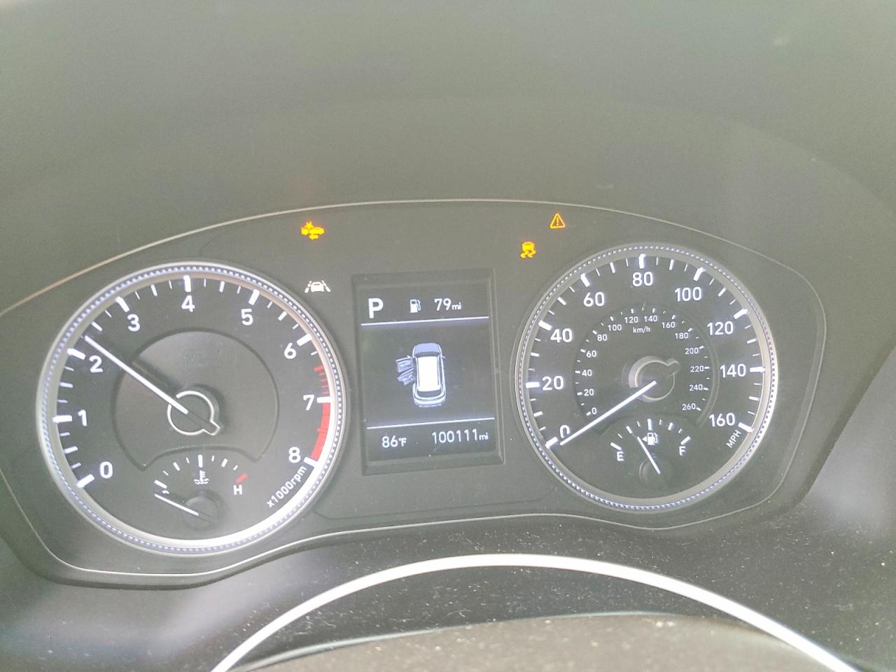 2019 Hyundai Santa Fe Se 2.4l Синий vin: 5NMS23AD6KH011559