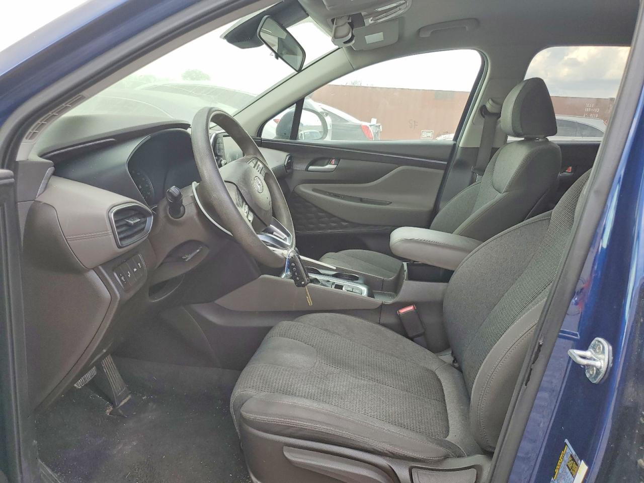 2019 Hyundai Santa Fe Se 2.4l Синий vin: 5NMS23AD6KH011559