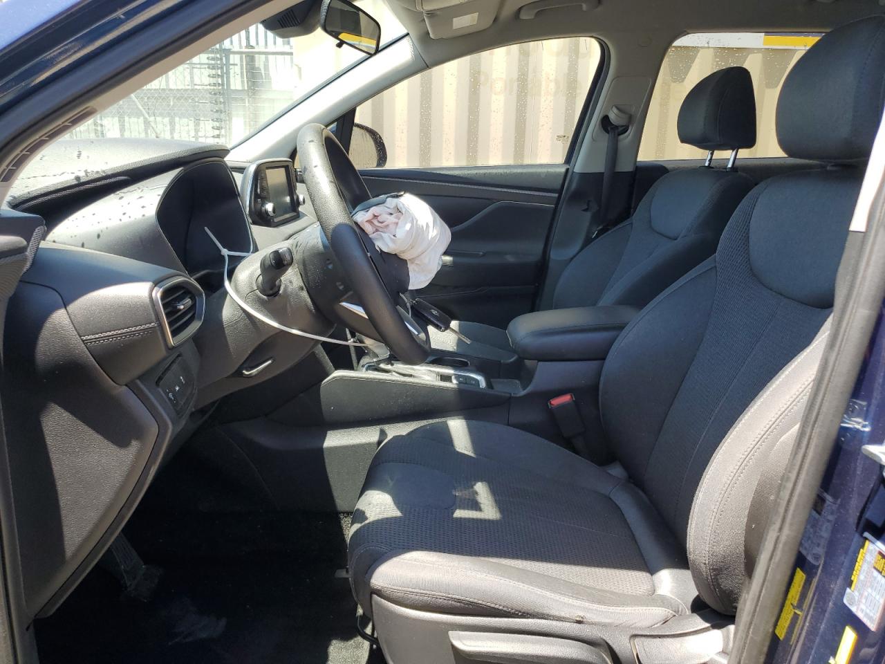 2020 Hyundai Santa Fe Se Blue vin: 5NMS23AD6LH207759 Damage: Left Front Seat Cushion, Worn, Replacement Required