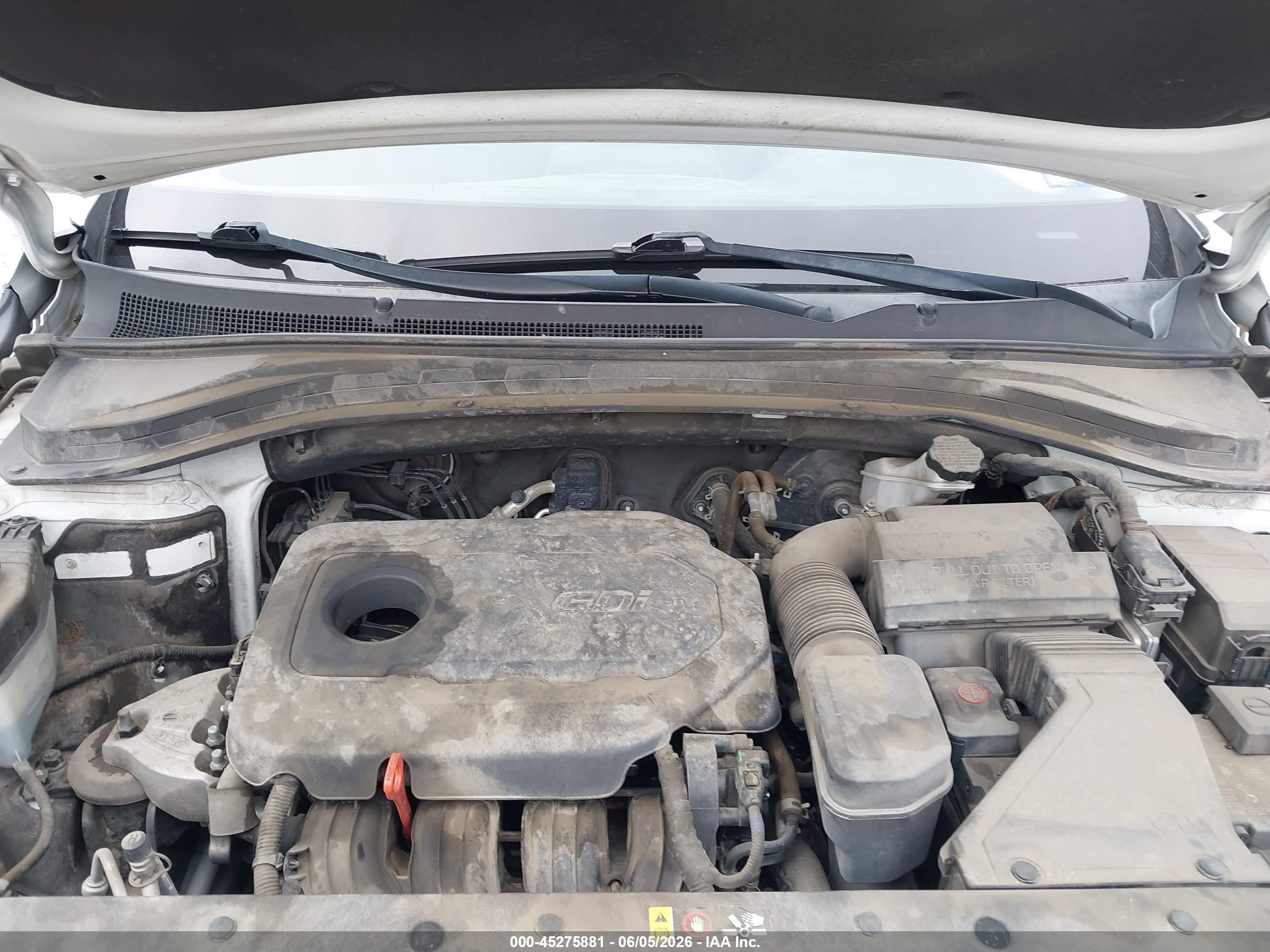 2020 Hyundai Santa Fe Se White vin: 5NMS23AD8LH141327