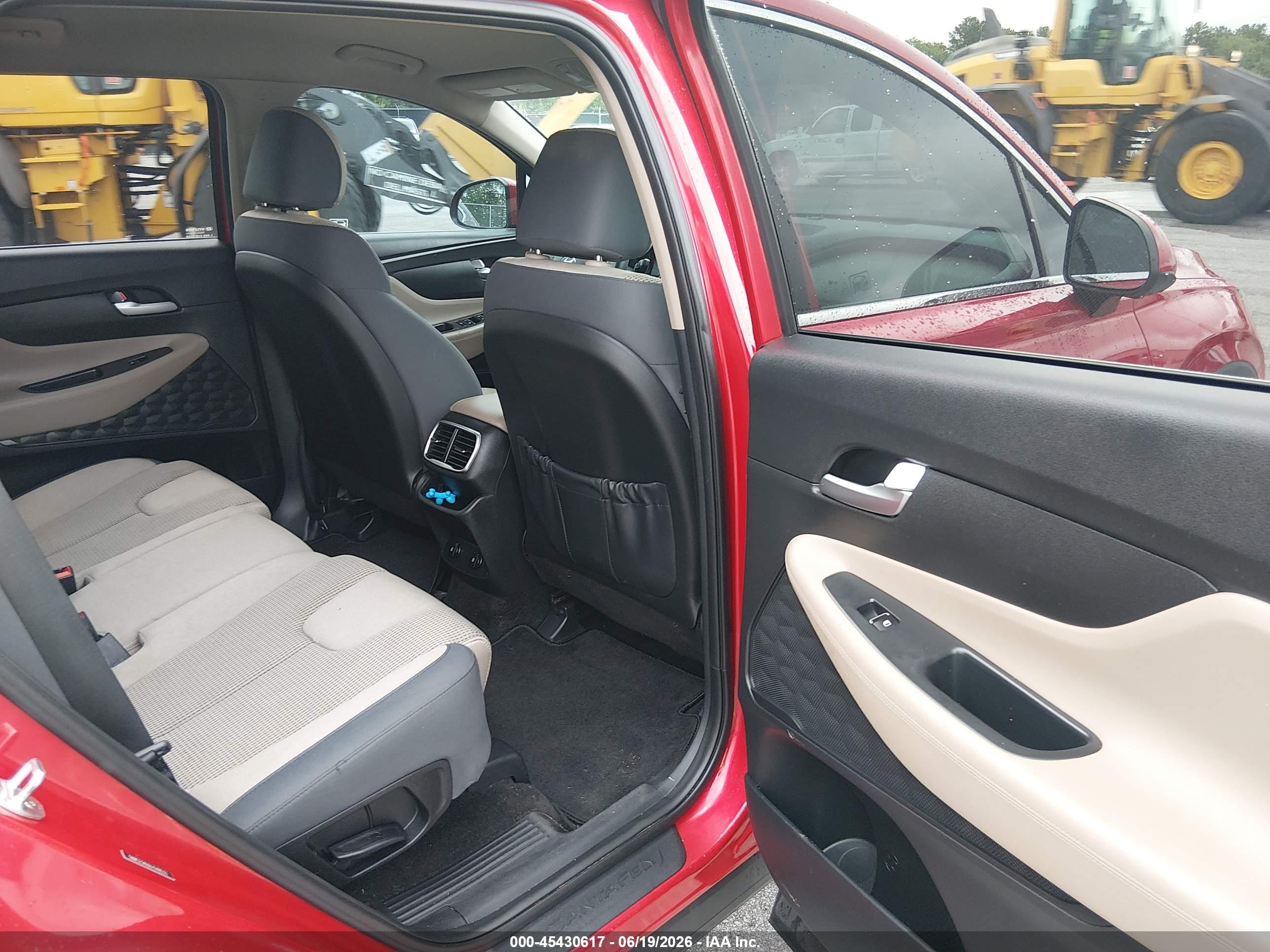 2020 Hyundai Santa Fe Se Red vin: 5NMS23AD9LH248533