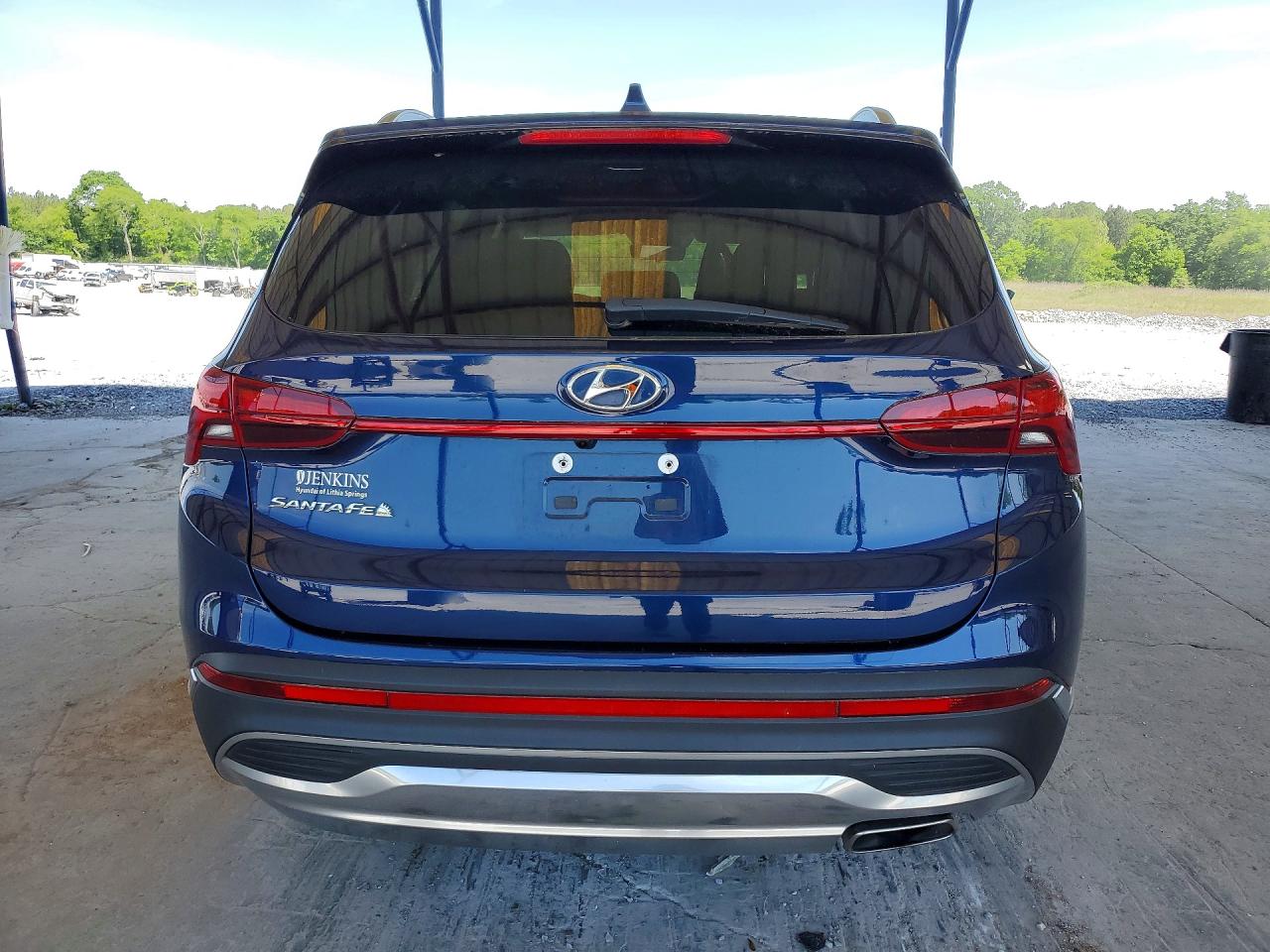 2022 Hyundai Santa Fe Sel Blue vin: 5NMS24AJ0NH388923