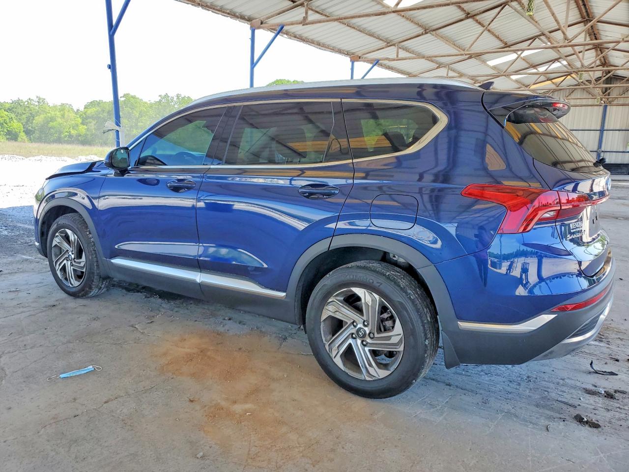 2022 Hyundai Santa Fe Sel Blue vin: 5NMS24AJ0NH388923