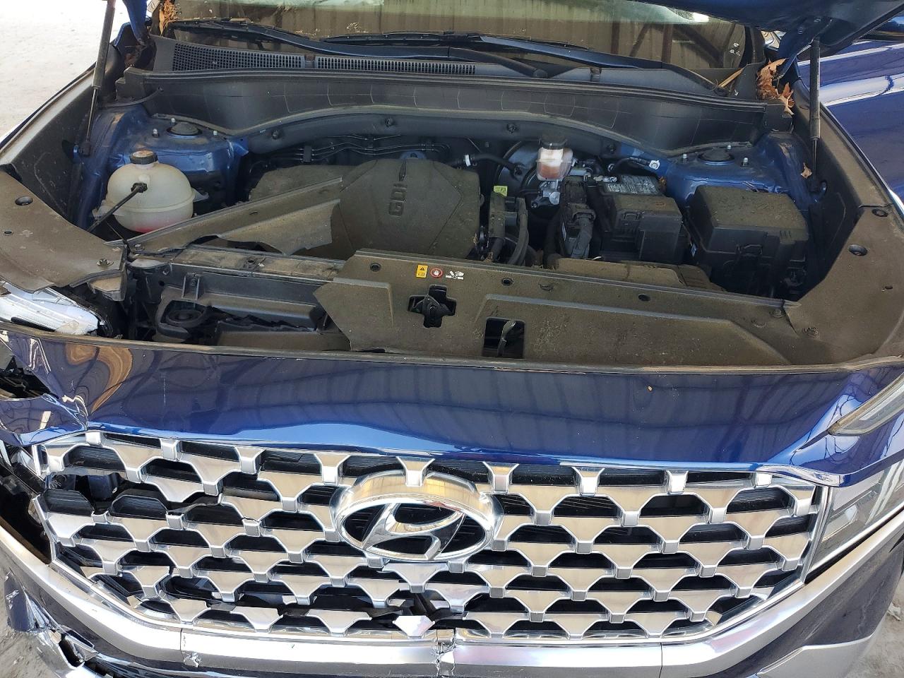 2022 Hyundai Santa Fe Sel Blue vin: 5NMS24AJ0NH388923