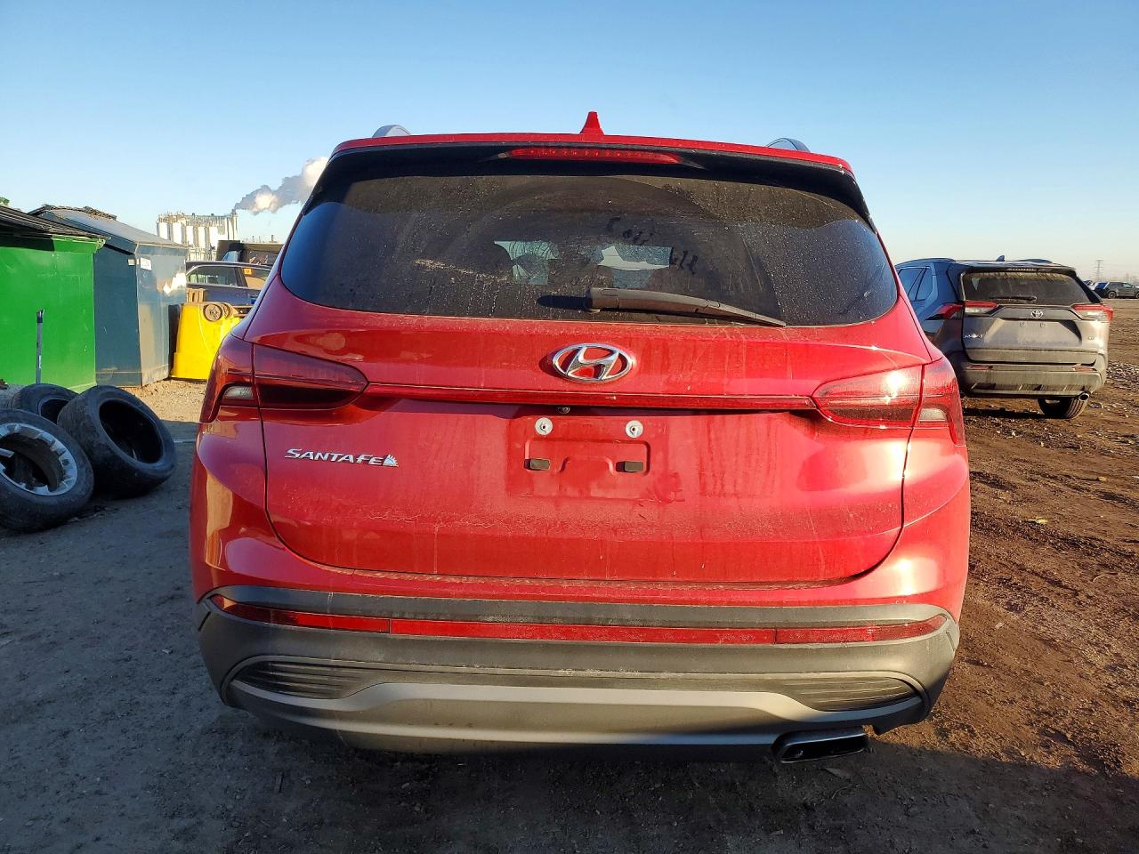 2023 Hyundai Santa Fe Sel Red vin: 5NMS24AJ3PH597446