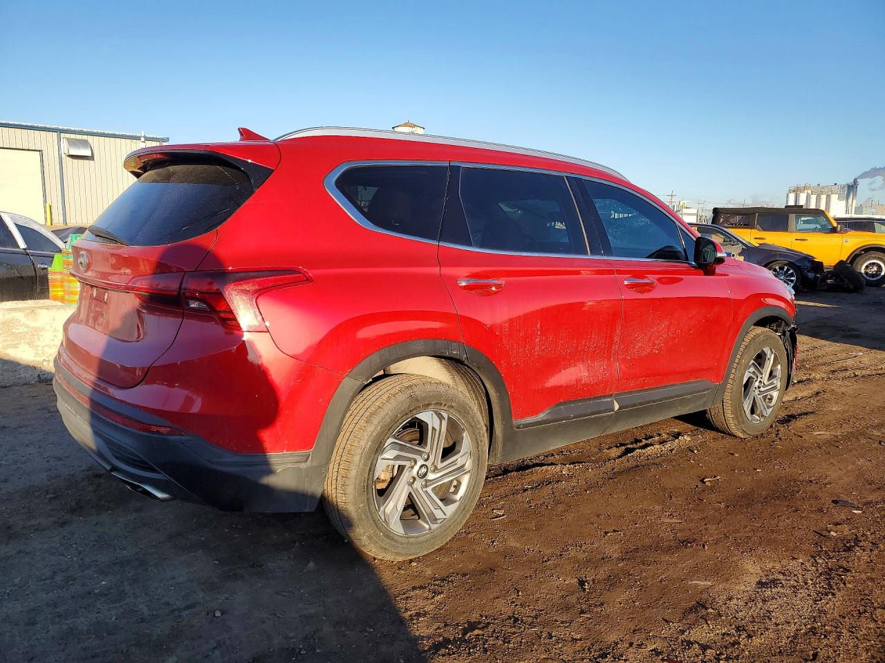 2023 Hyundai Santa Fe Sel Red vin: 5NMS24AJ3PH597446