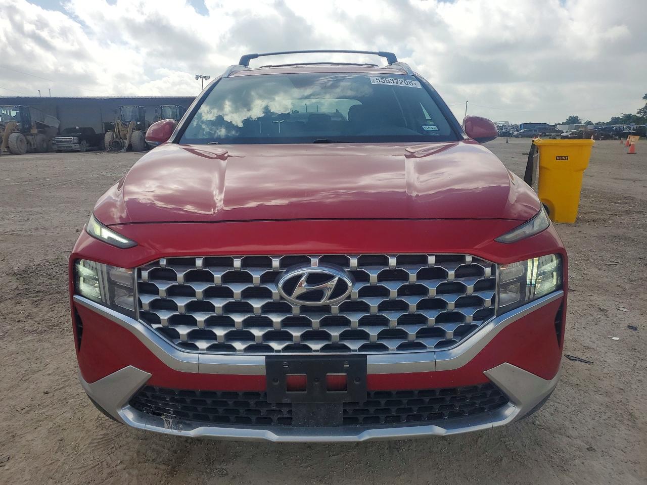 2022 Hyundai Santa Fe Sel Maroon vin: 5NMS24AJ4NH412883
