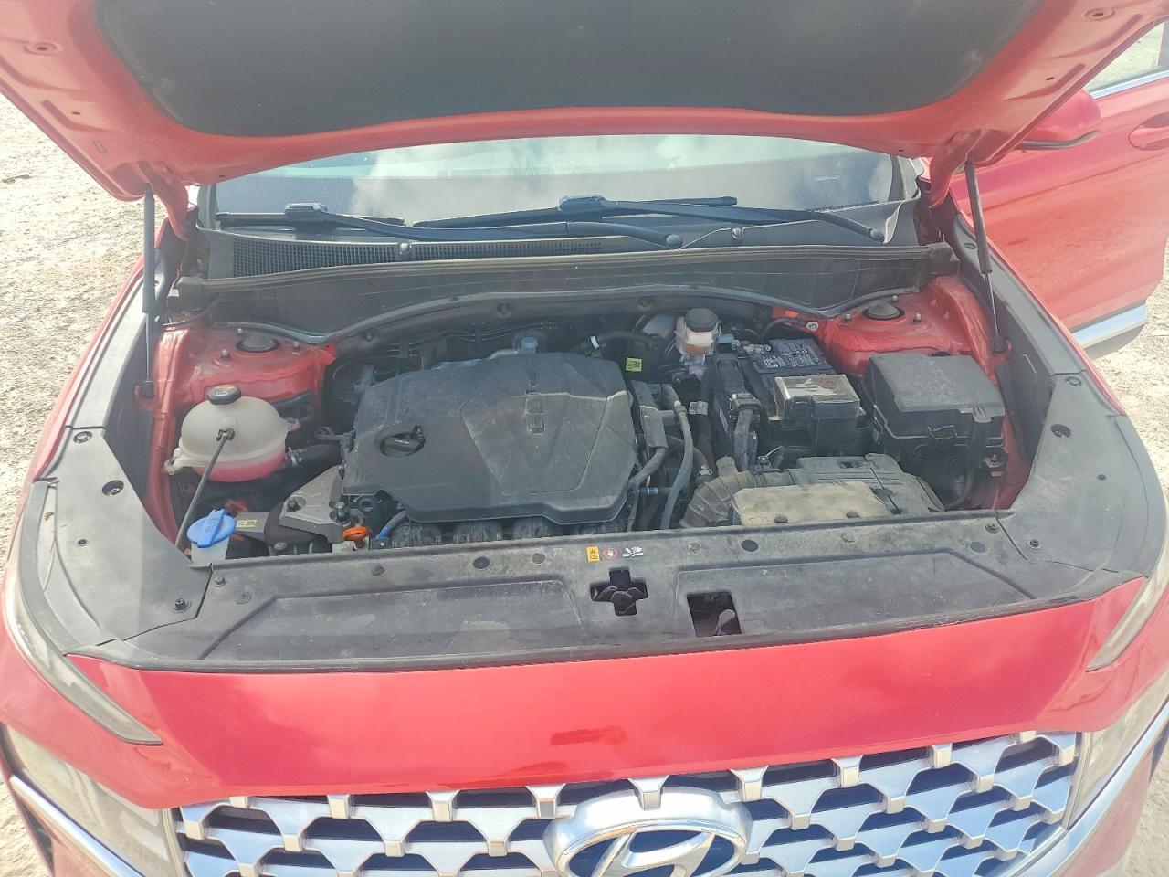 2022 Hyundai Santa Fe Sel Maroon vin: 5NMS24AJ4NH412883