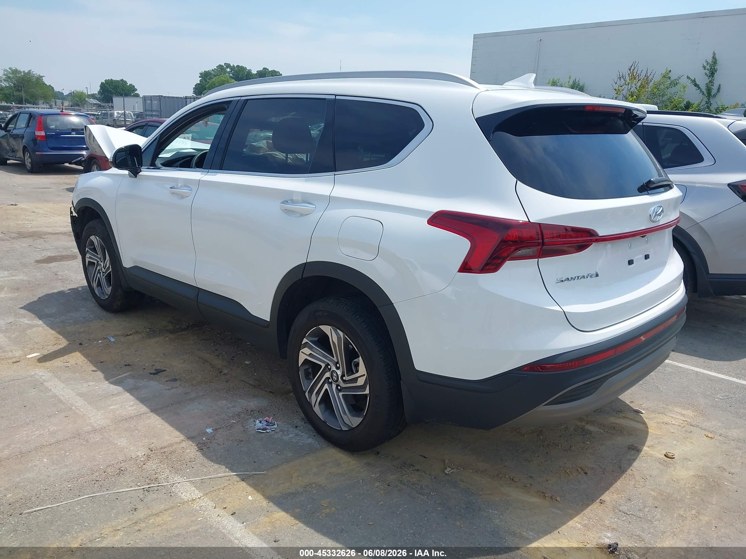 2023 Hyundai Santa Fe Sel Белый vin: 5NMS24AJ7PH652027