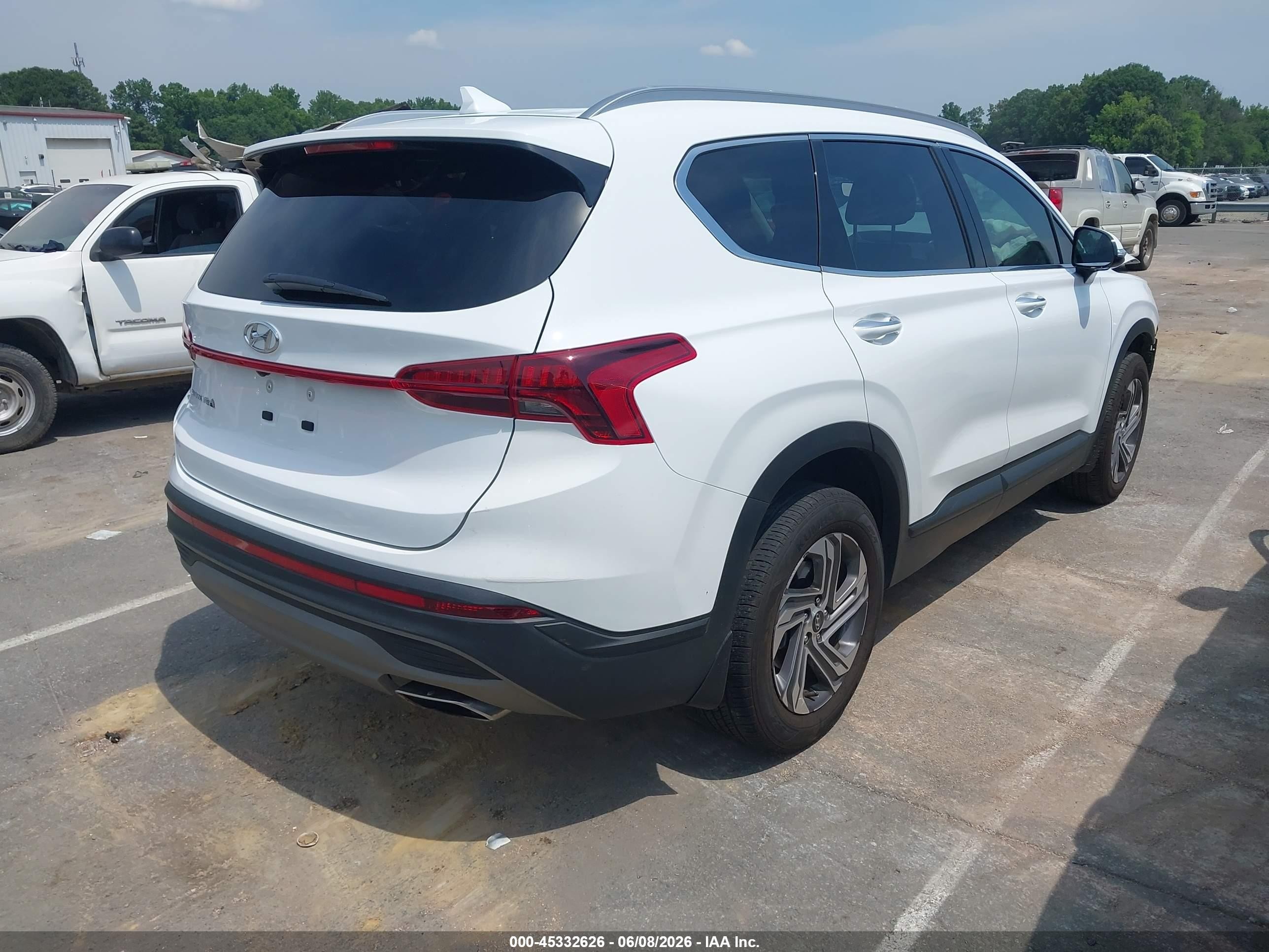 2023 Hyundai Santa Fe Sel Белый vin: 5NMS24AJ7PH652027