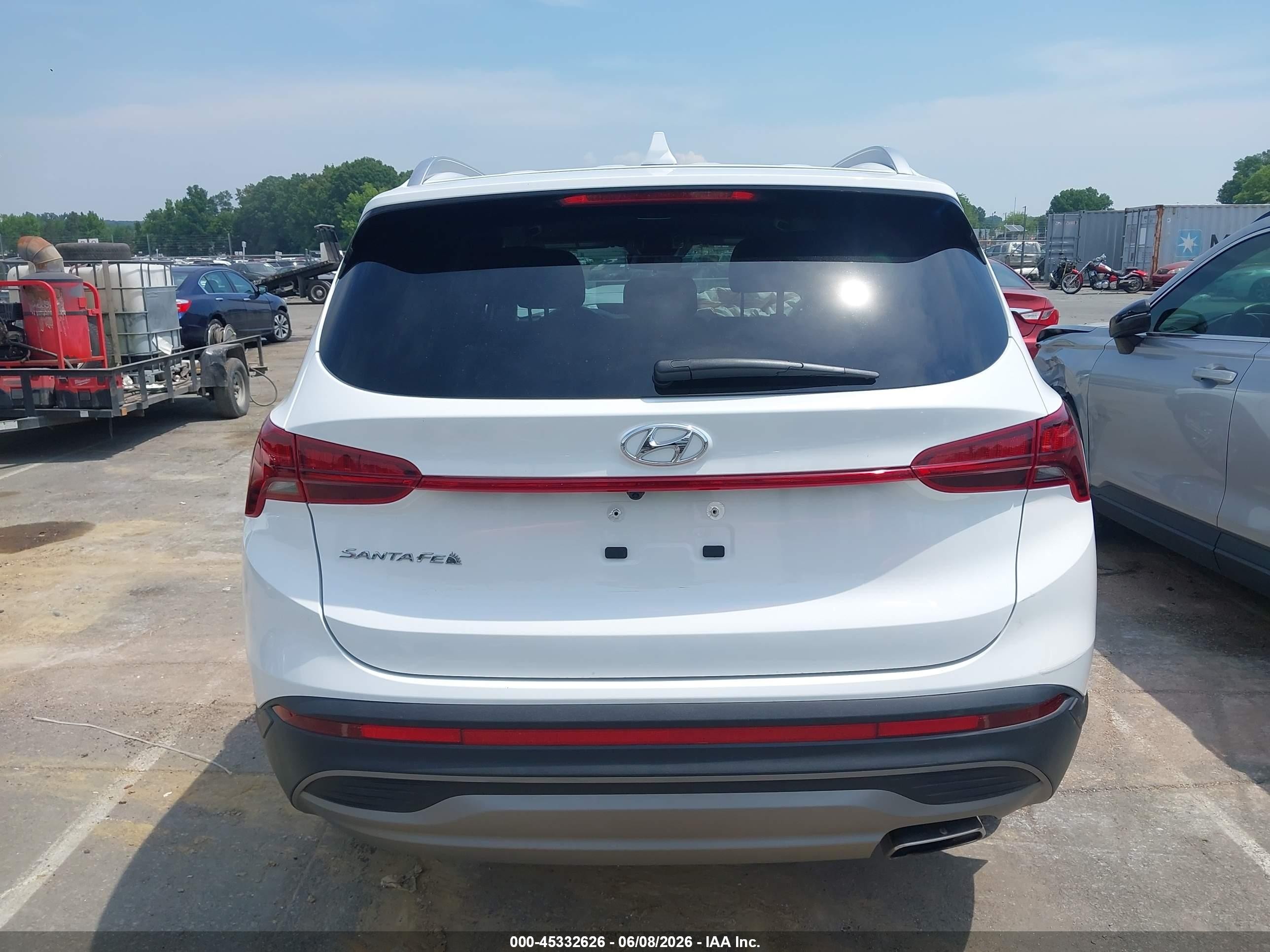 2023 Hyundai Santa Fe Sel Белый vin: 5NMS24AJ7PH652027