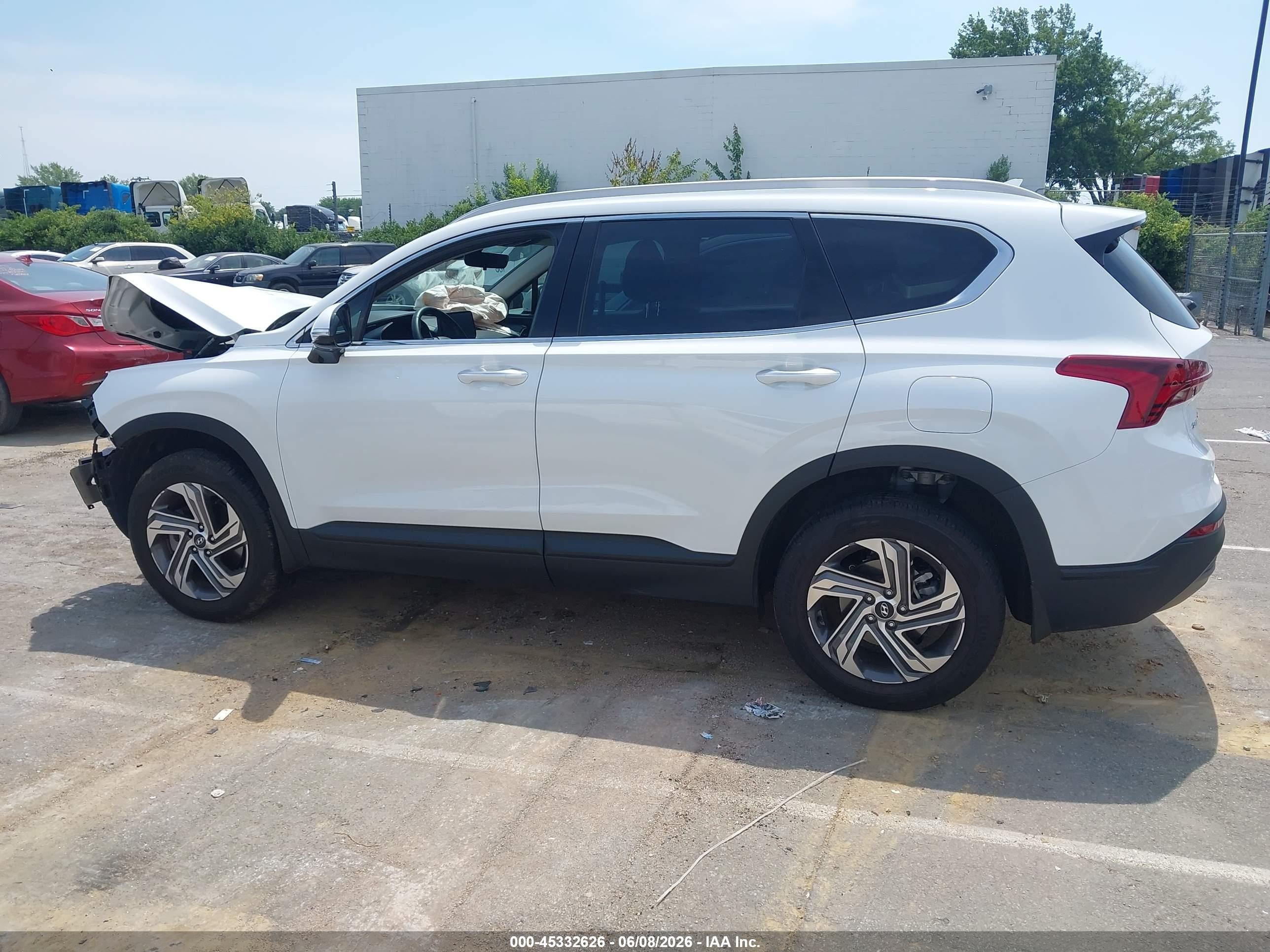 2023 Hyundai Santa Fe Sel Белый vin: 5NMS24AJ7PH652027