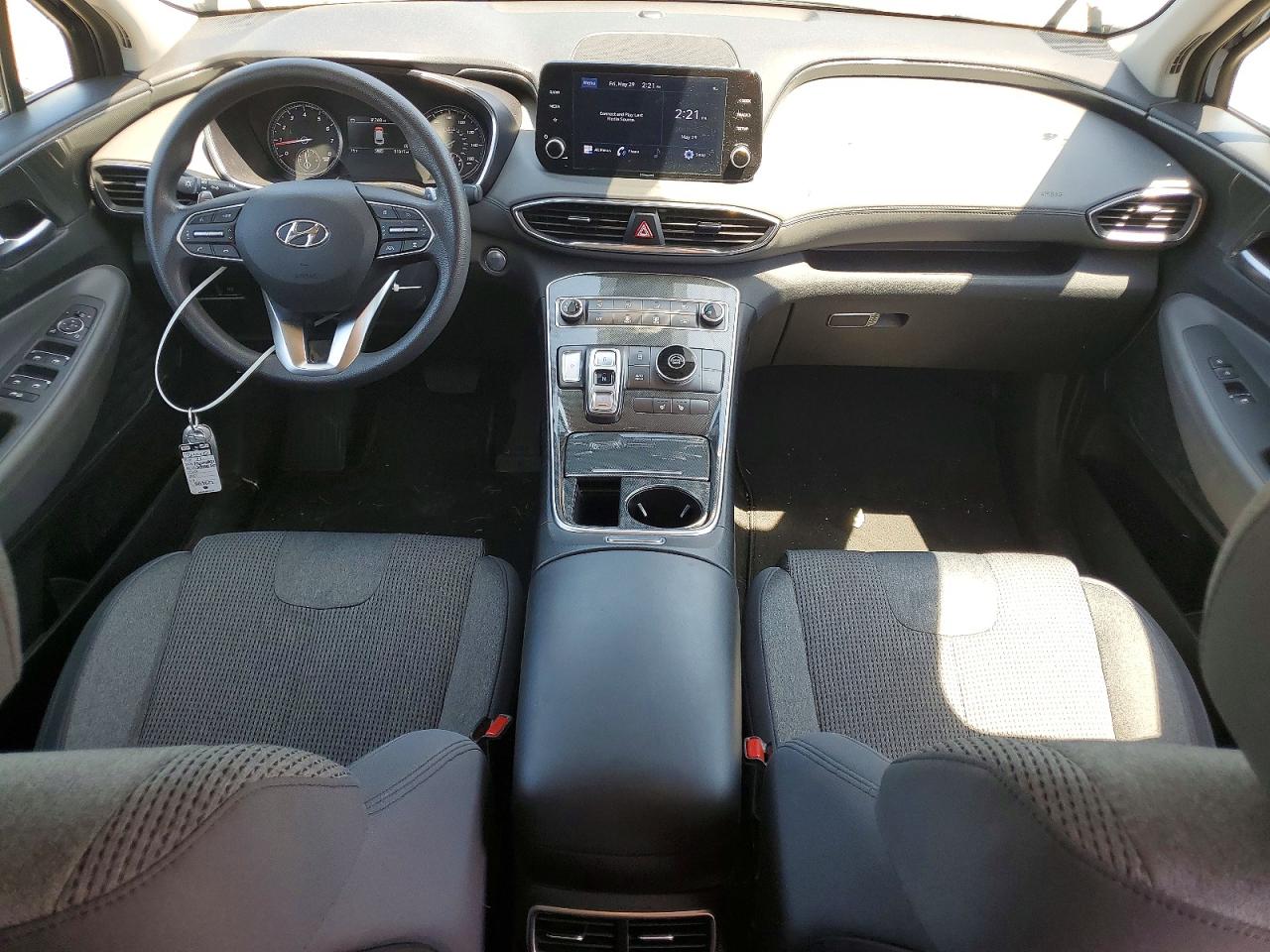 2021 Hyundai Santa Fe Sel Blue vin: 5NMS24AJ8MH337359