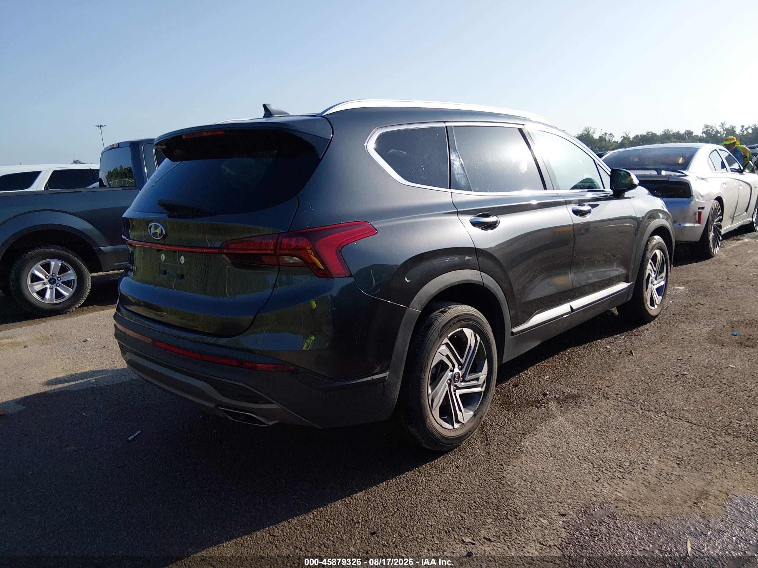2023 Hyundai Santa Fe Sel Gray vin: 5NMS24AJ8PH617030