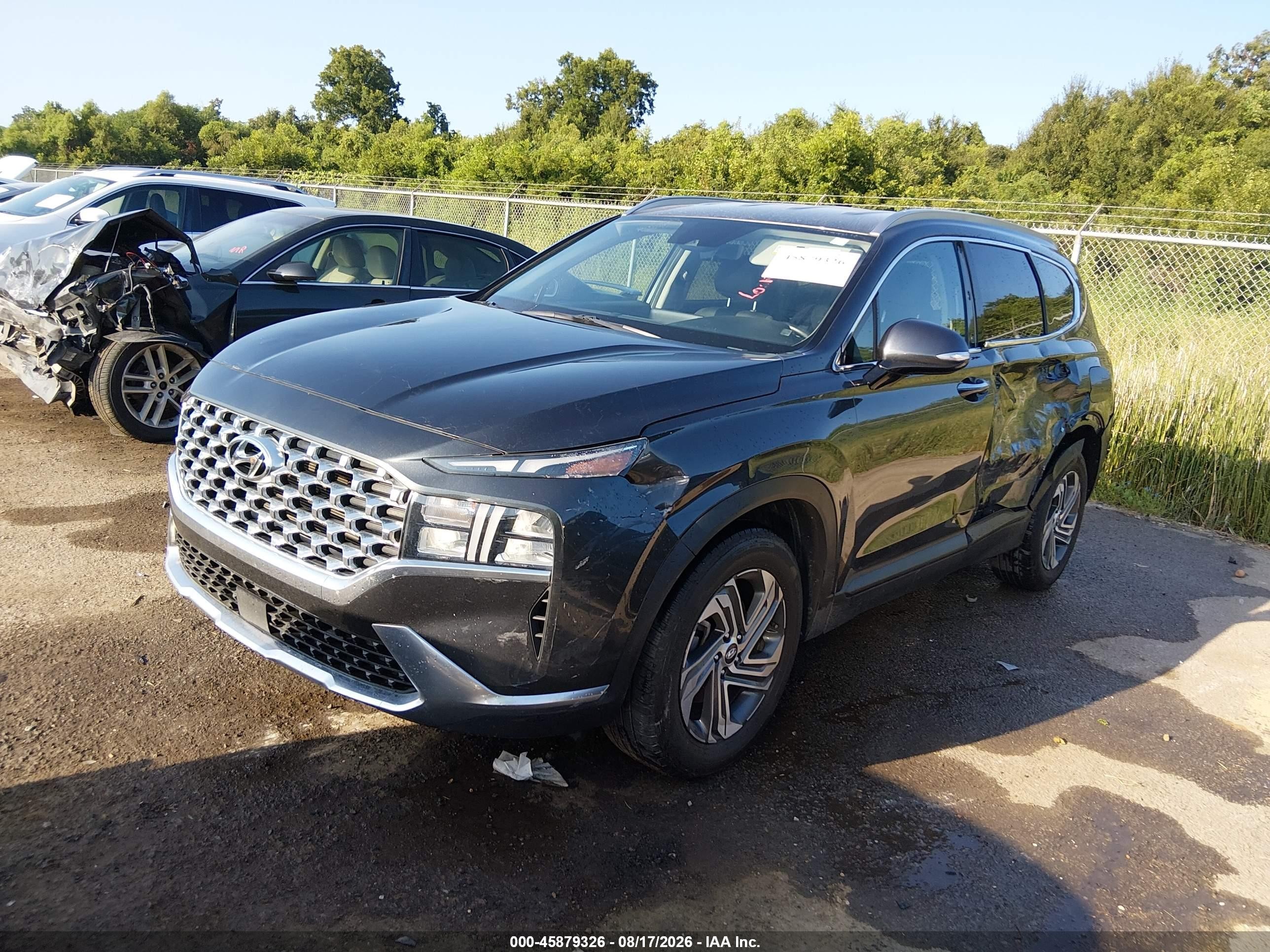 2023 Hyundai Santa Fe Sel Gray vin: 5NMS24AJ8PH617030