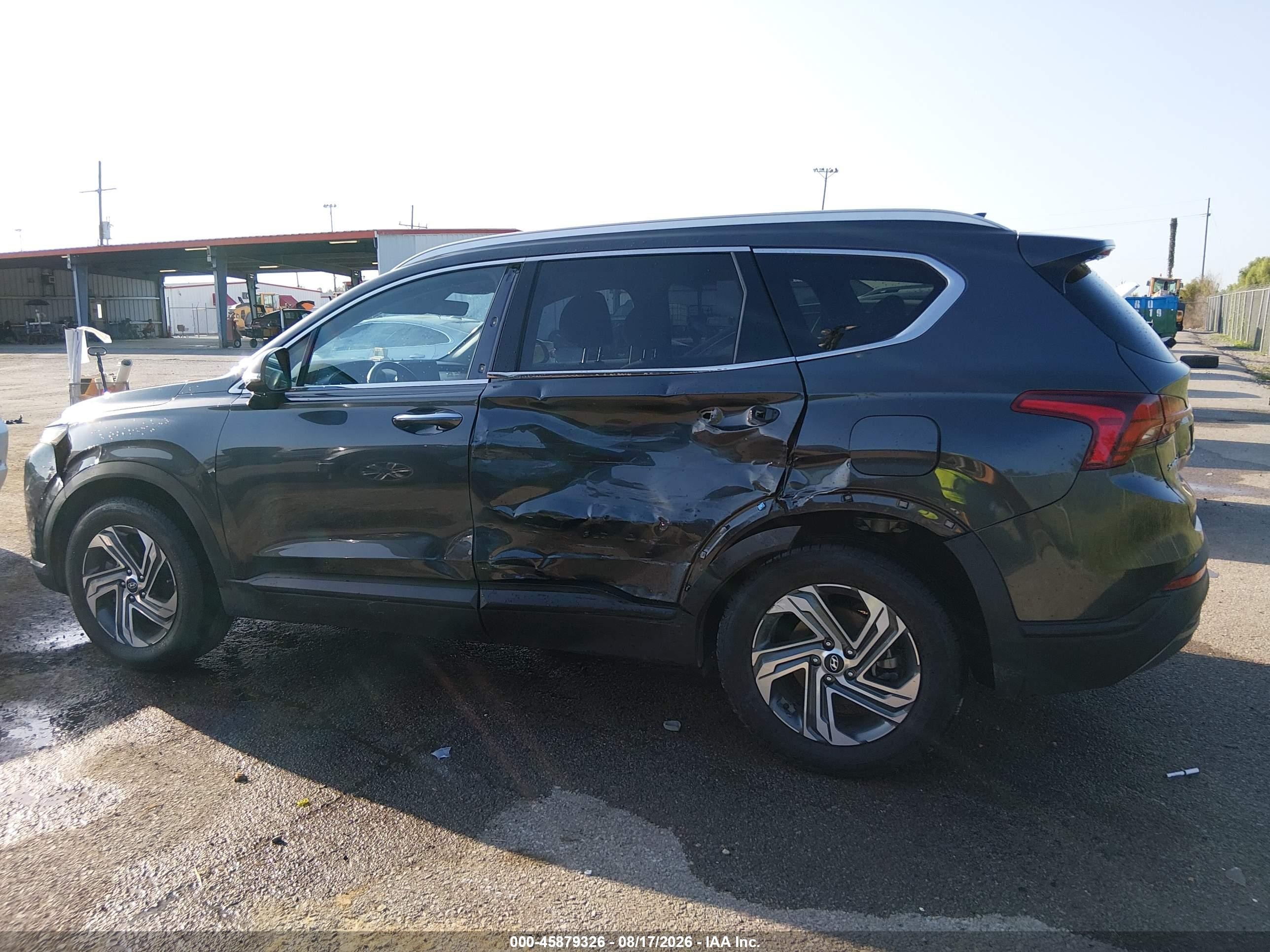 2023 Hyundai Santa Fe Sel Gray vin: 5NMS24AJ8PH617030