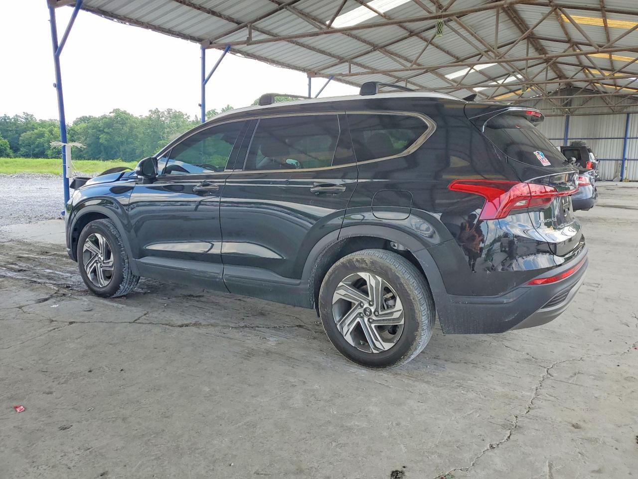 2023 Hyundai Santa Fe Sel Черный vin: 5NMS24AJ9PH606652