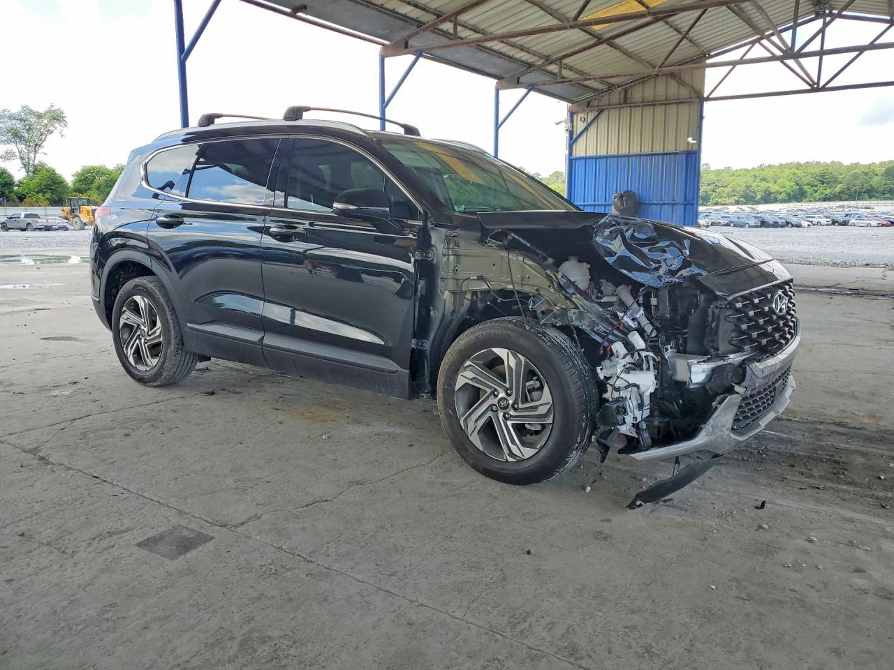 2023 Hyundai Santa Fe Sel Черный vin: 5NMS24AJ9PH606652