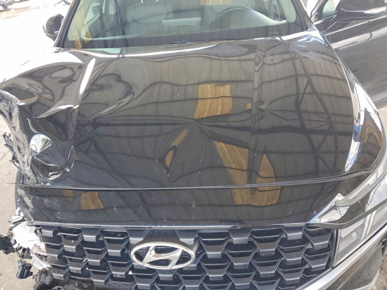 2023 Hyundai Santa Fe Sel Черный vin: 5NMS24AJ9PH606652