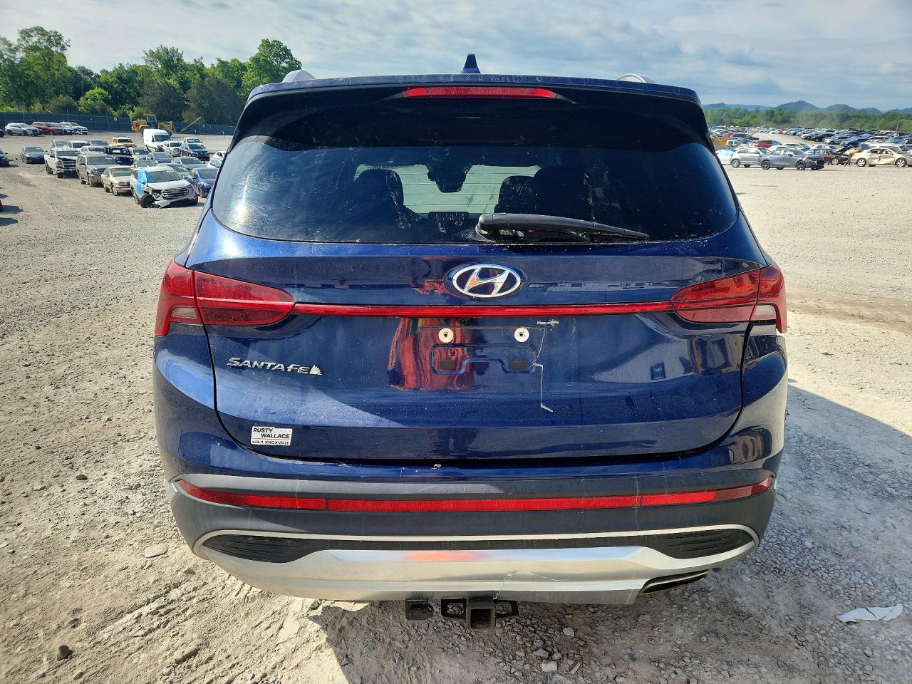 2022 Hyundai Santa Fe Sel Blue vin: 5NMS24AJXNH373166