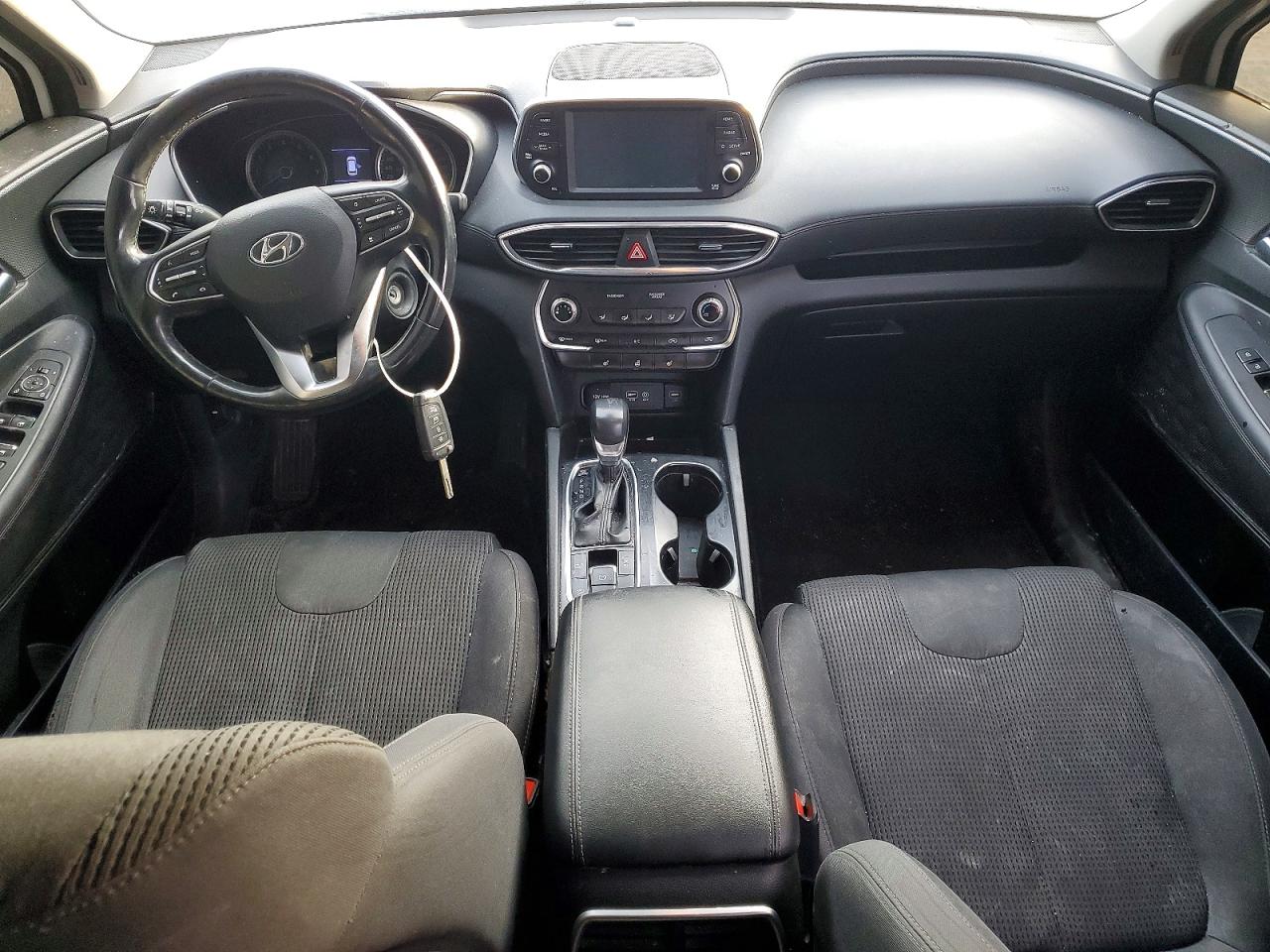 2019 Hyundai Santa Fe Se Белый vin: 5NMS2CAD0KH098410
